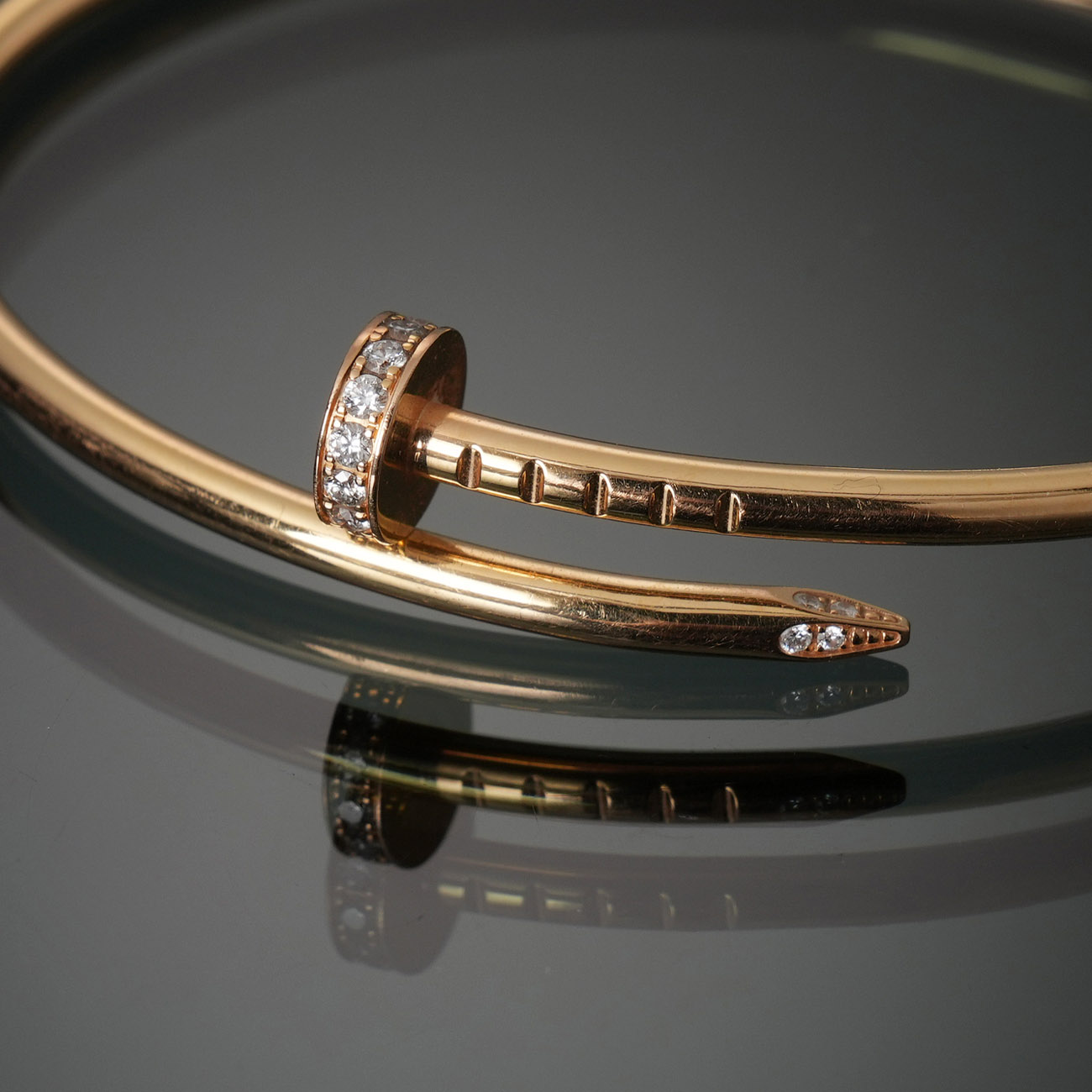 CARTIER(USED)까르띠에 저스트 앵 끌루 다이아 브레이슬릿 SM #16