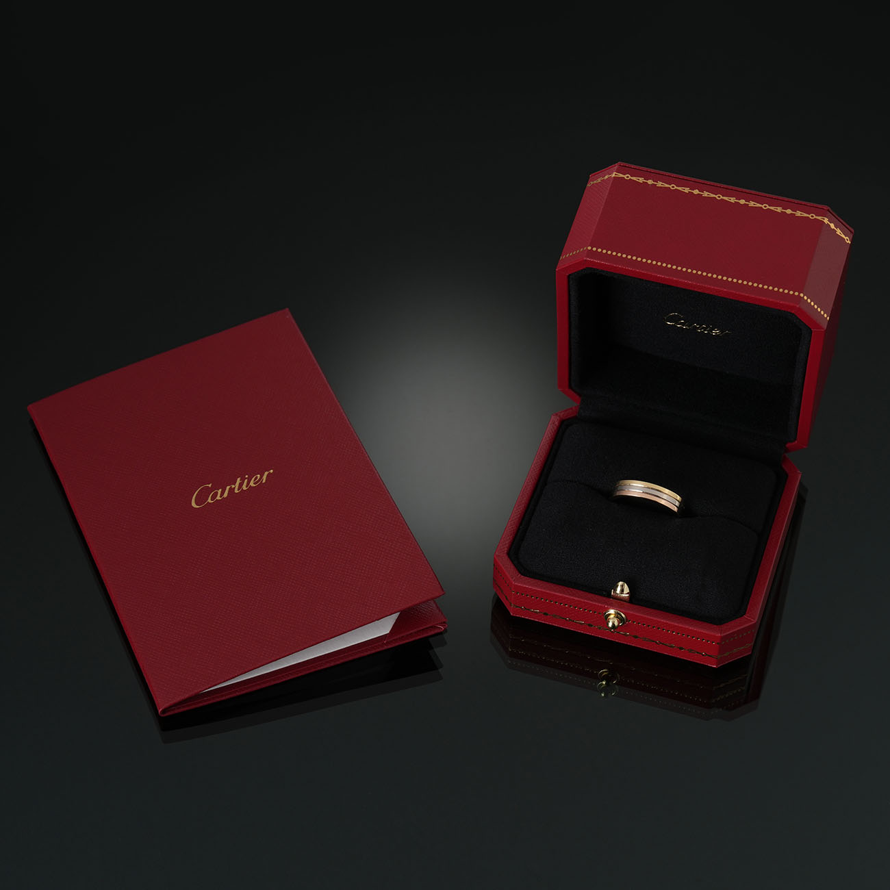 CARTIER(USED)까르띠에 방돔 루이 웨딩밴드 # 58