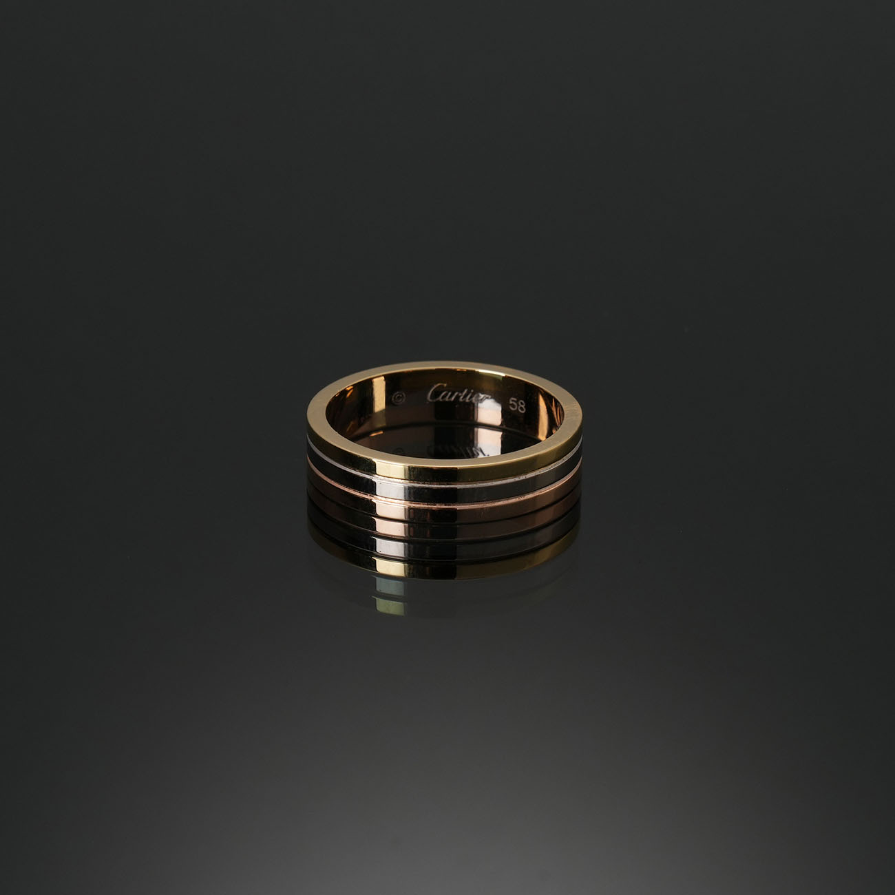 CARTIER(USED)까르띠에 방돔 루이 웨딩밴드 # 58