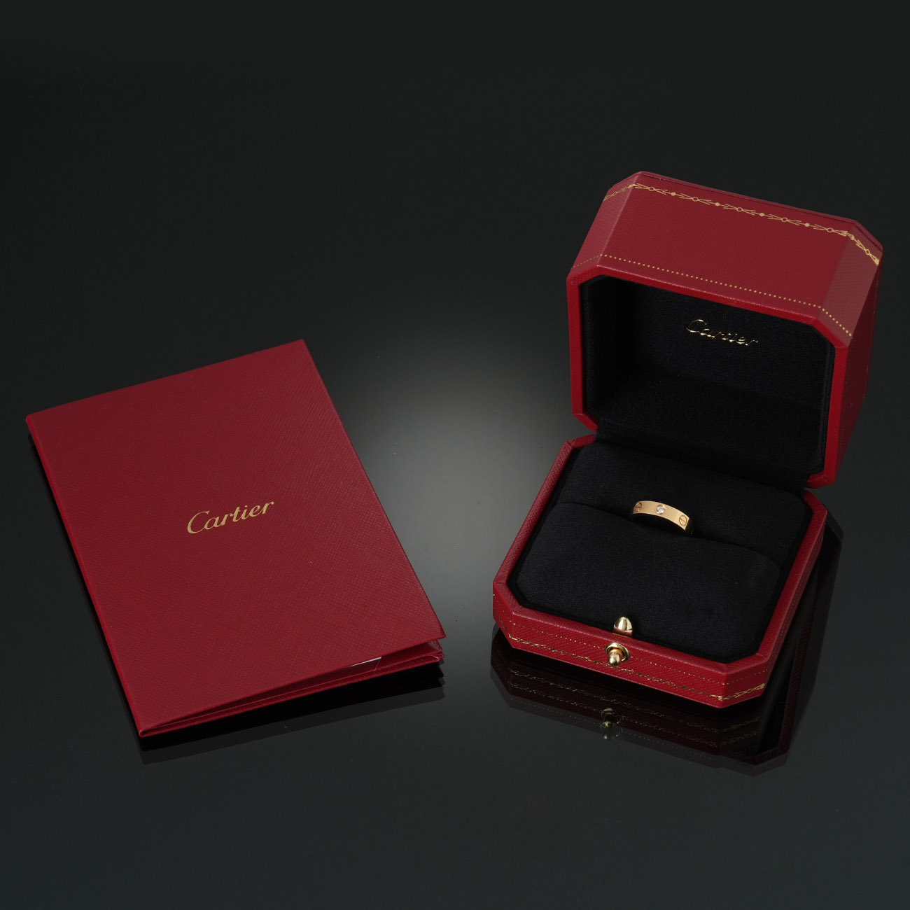 CARTIER(USED)까르띠에 1P 러브 웨딩밴드 #47