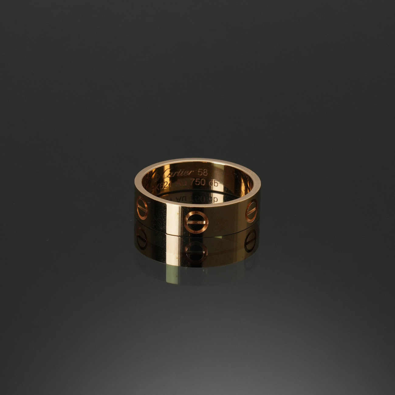 CARTIER(USED)까르띠에 러브 링 #58