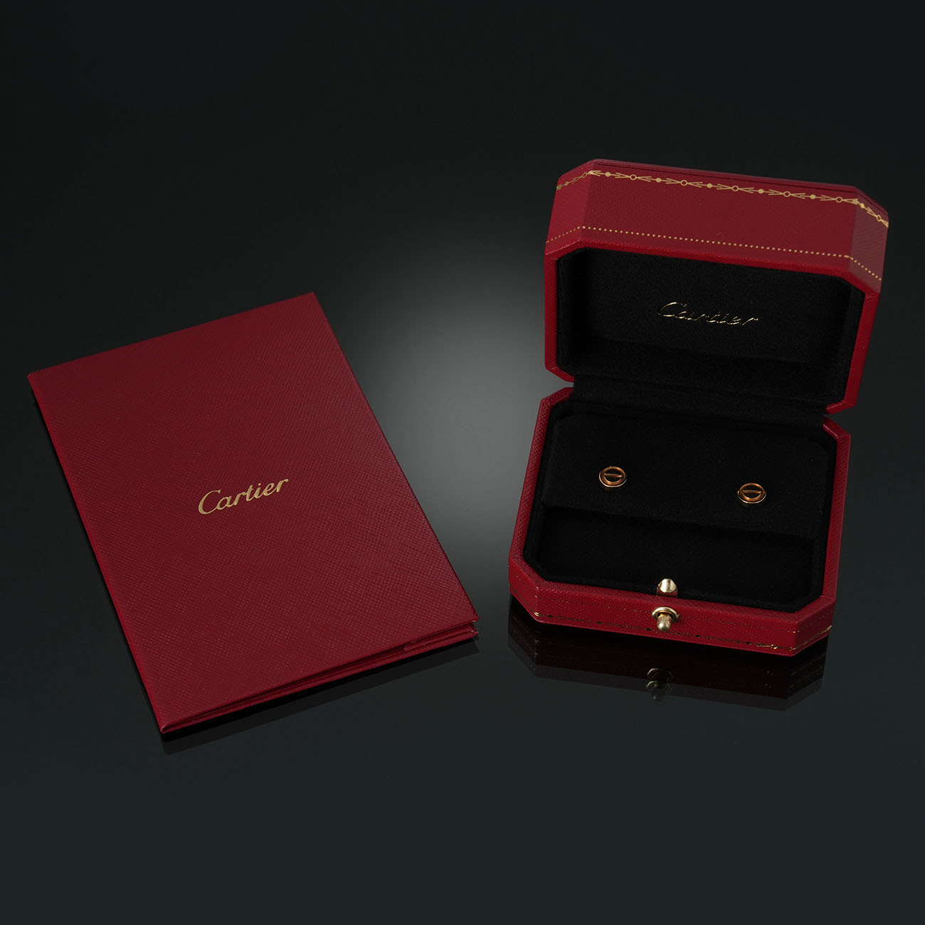 CARTIER(USED)까르띠에 러브 이어링