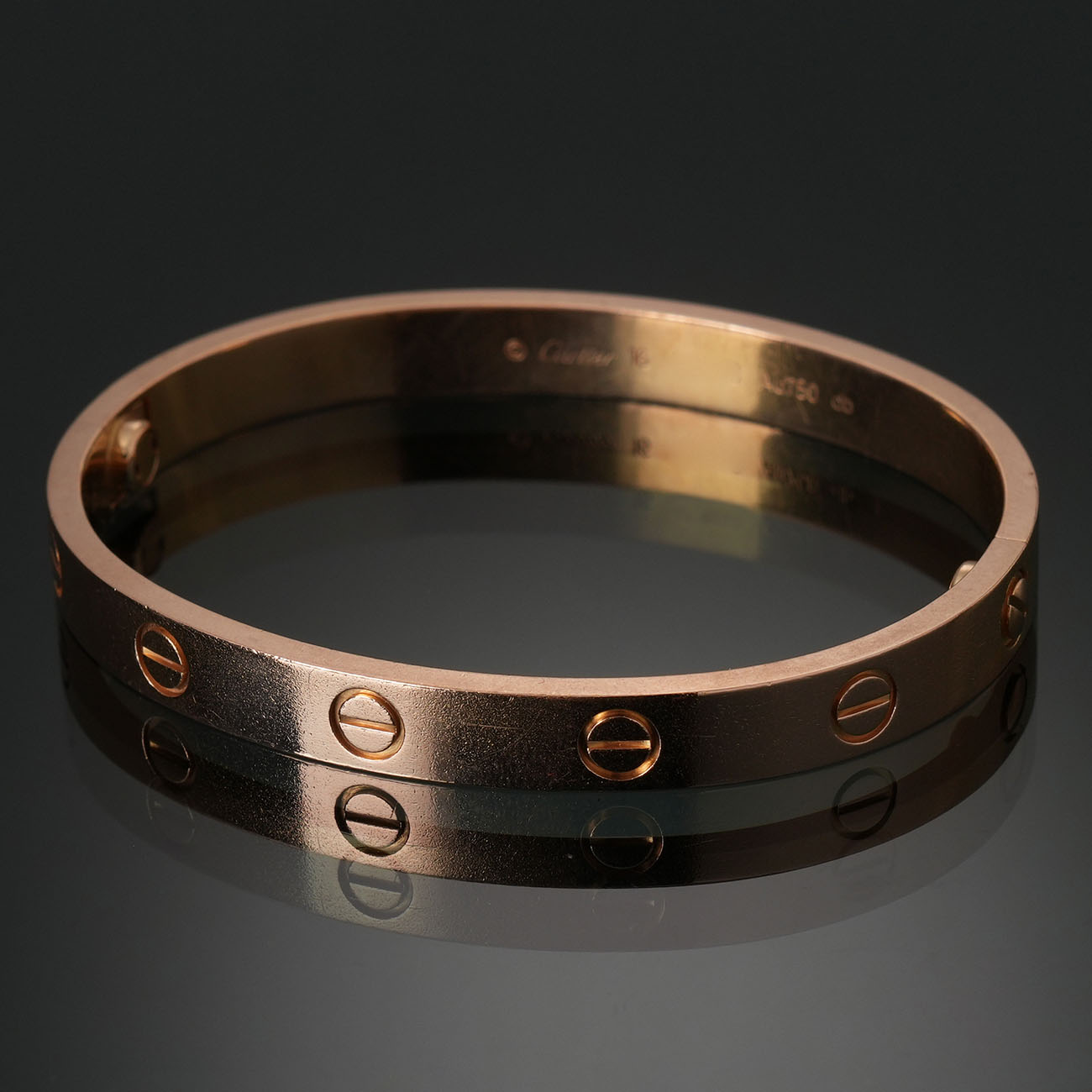 CARTIER(USED)까르띠에 러브 브레이슬릿 #16
