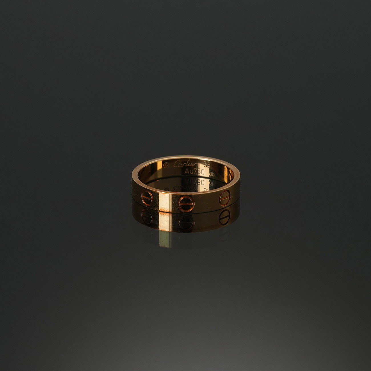 CARTIER(USED)까르띠에 러브 웨딩벤드 링 #53