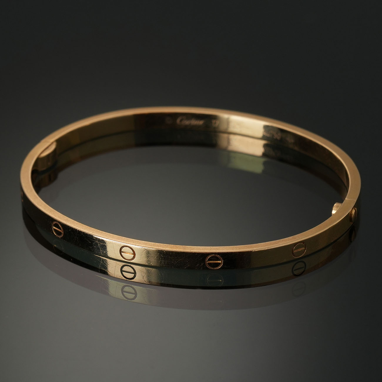 CARTIER(USED)까르띠에 러브 브레이슬릿 SM #17
