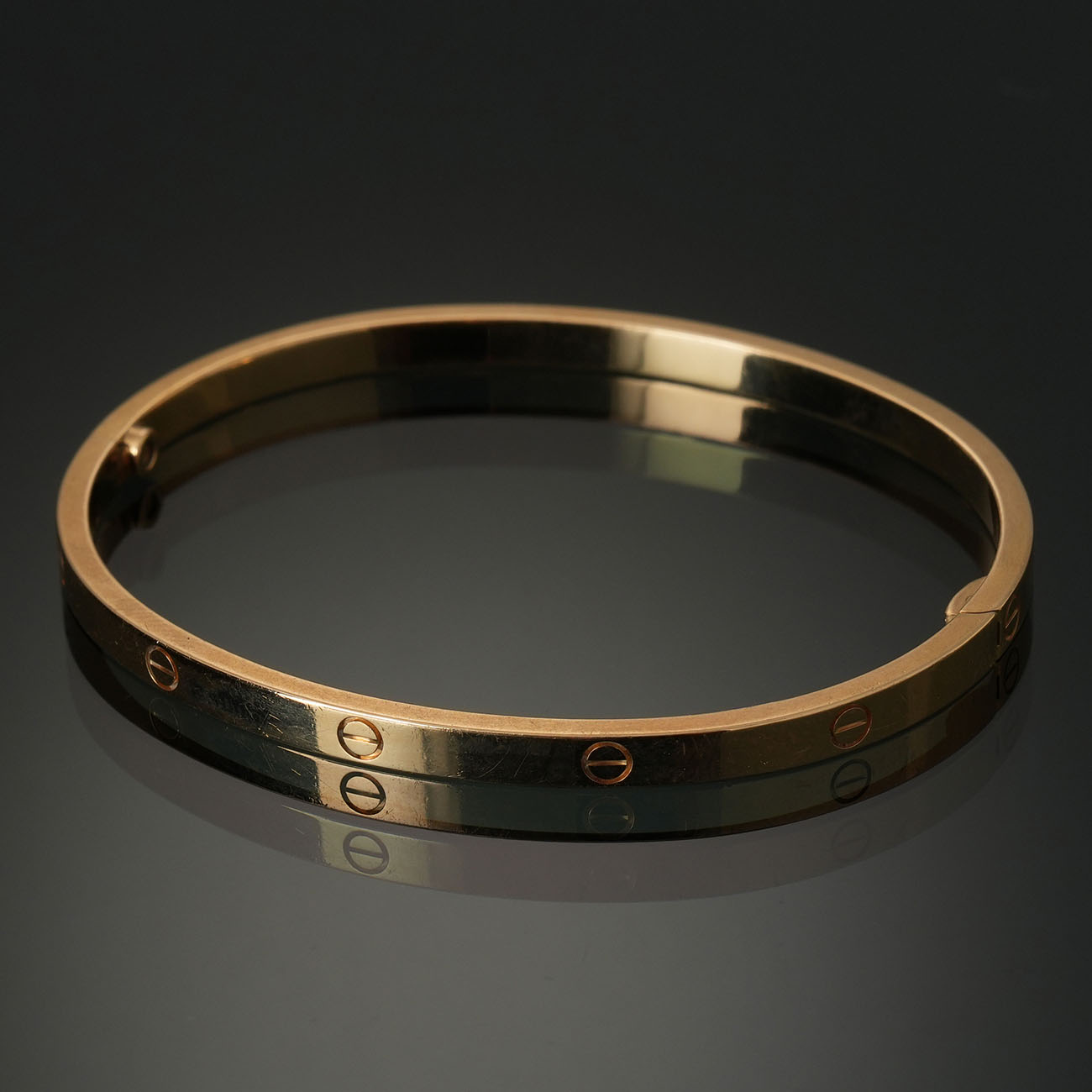 CARTIER(USED)까르띠에 러브 브레이슬릿 SM #17