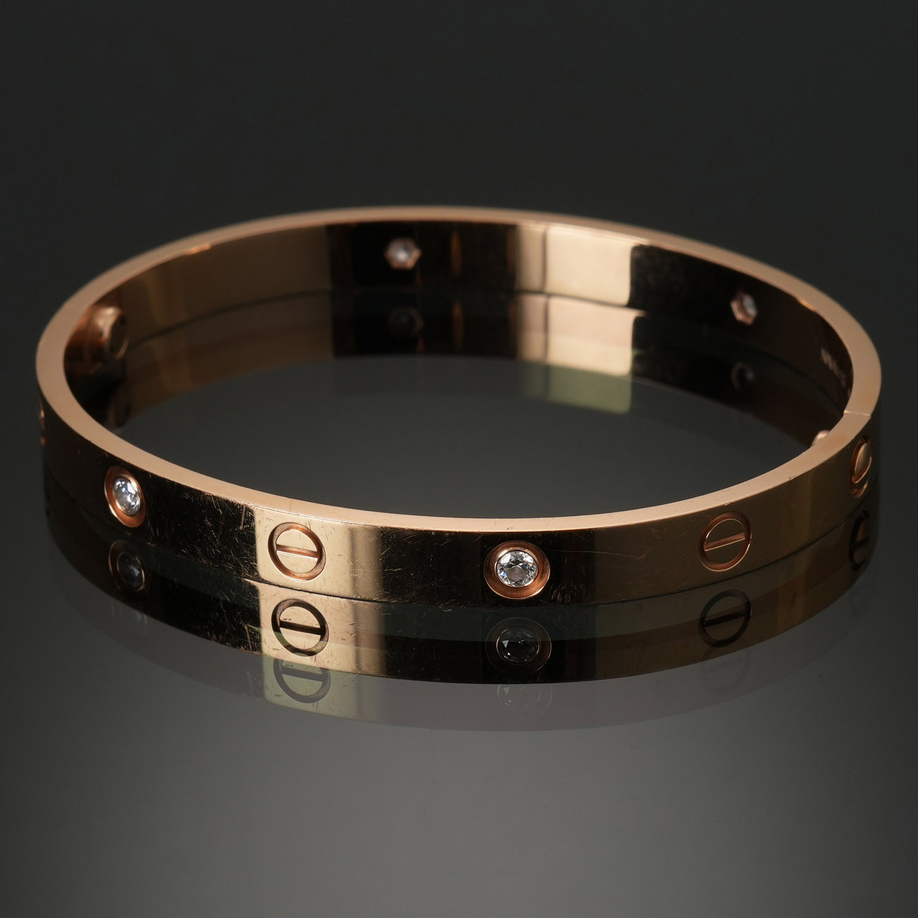 CARTIER(USED)까르띠에 4P 러브 브레이슬릿 #18