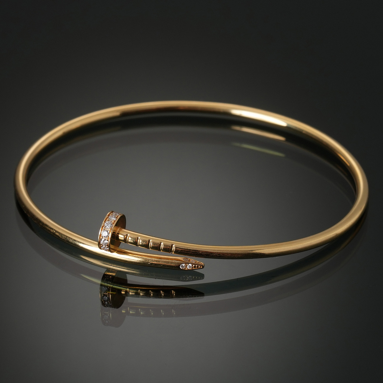 CARTIER(USED)까르띠에 다이아 저스트 앵끌루 브레이슬릿 스몰 #19