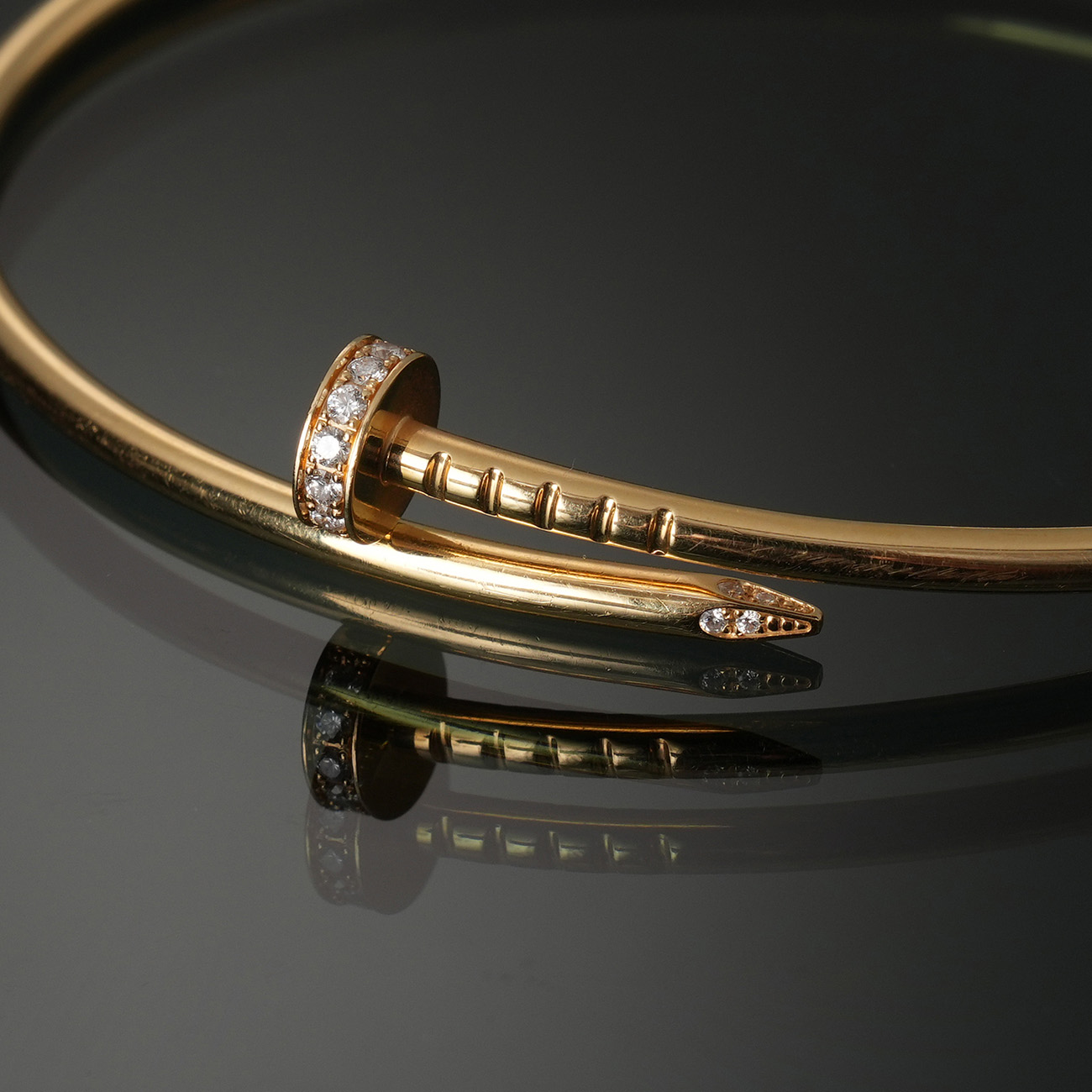 CARTIER(USED)까르띠에 다이아 저스트 앵끌루 브레이슬릿 스몰 #19