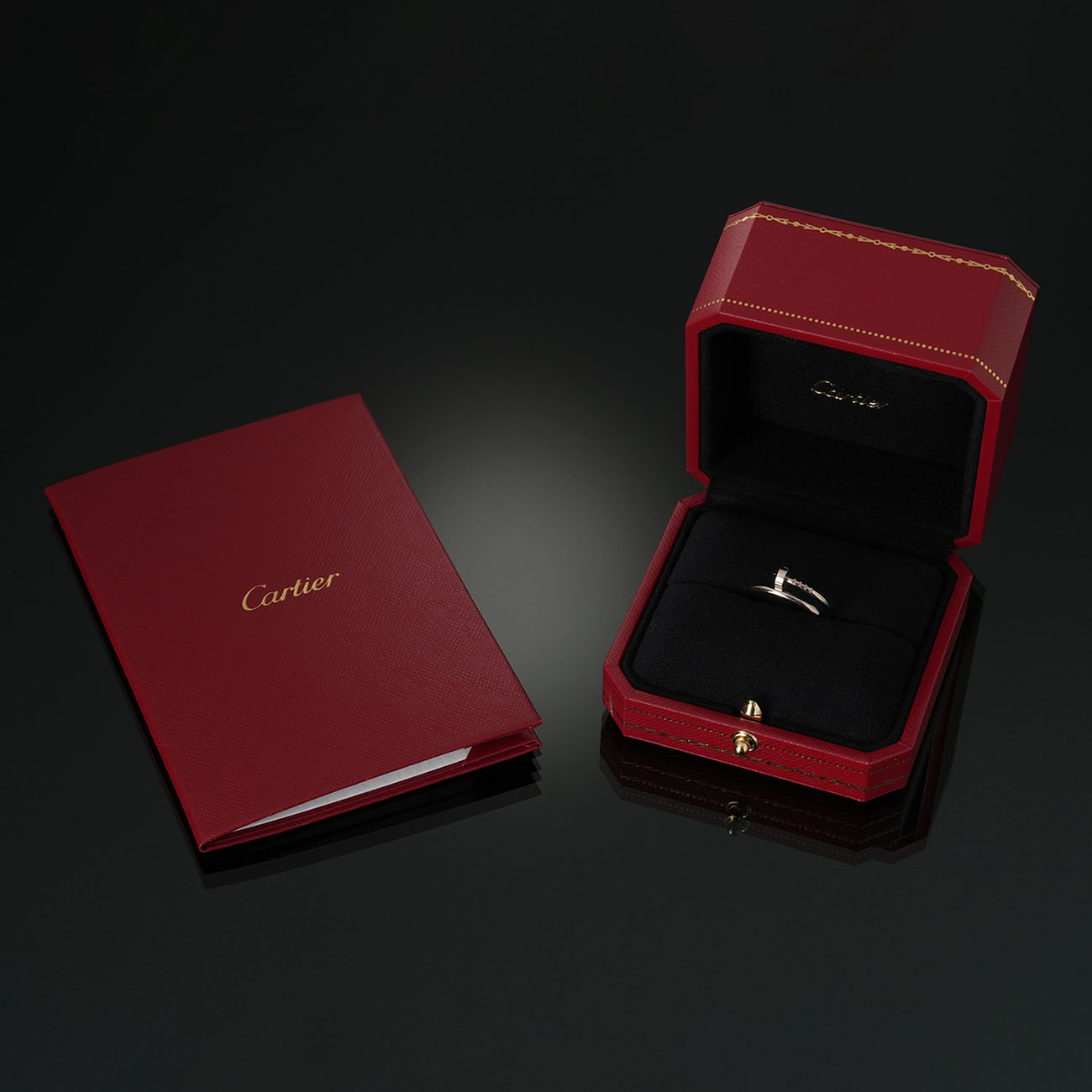 CARTIER(USED)까르띠에 저스트 앵 끌루 링 스몰 #54