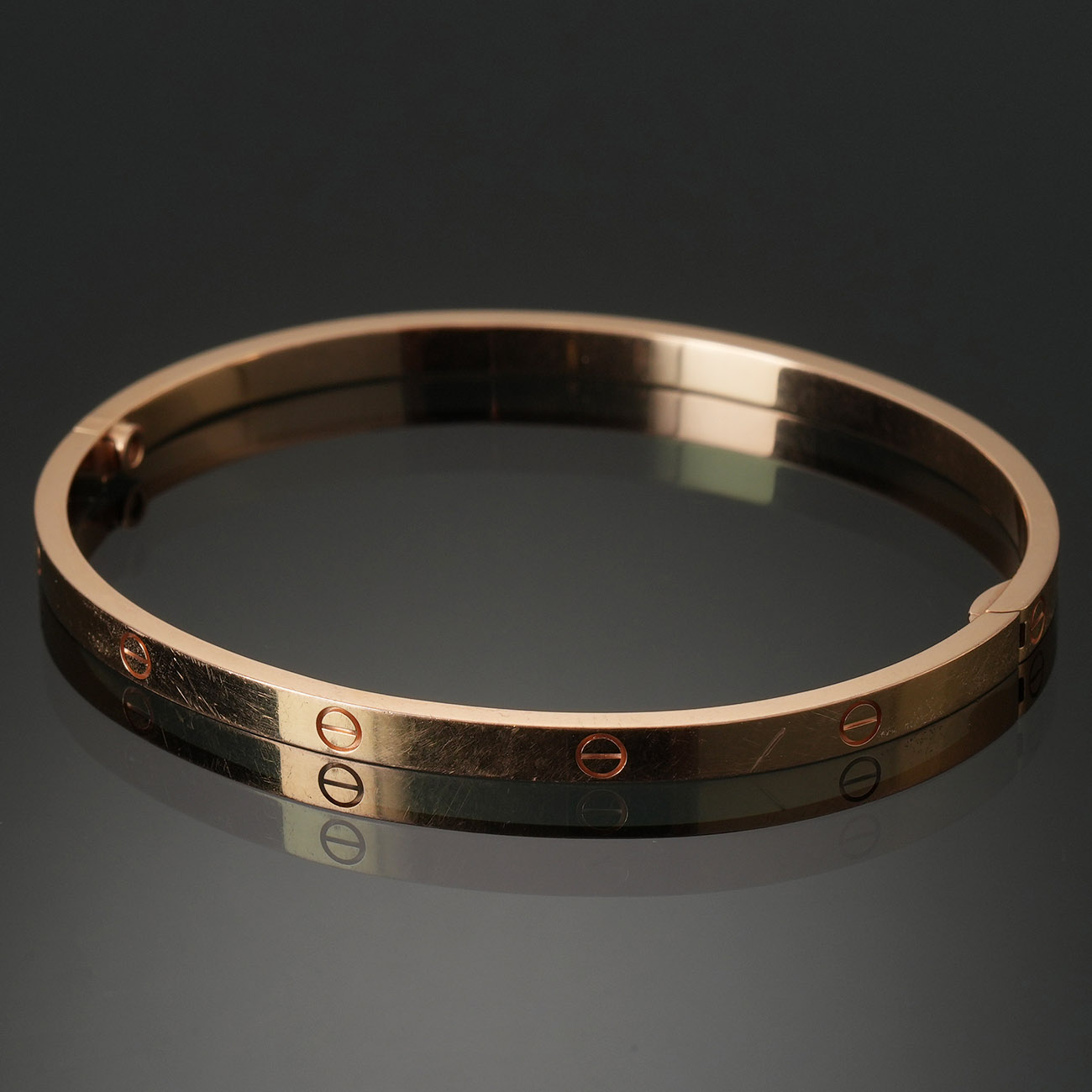 CARTIER(USED)까르띠에 러브 브레이슬릿 SM #18 B6047318
