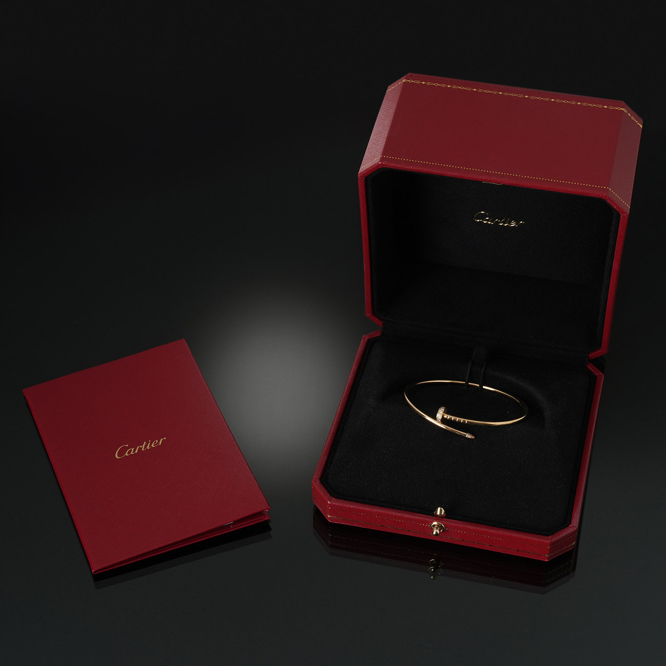 CARTIER(USED)까르띠에 저스트 앵 끌루 다이아 브레이슬릿 스몰 #16