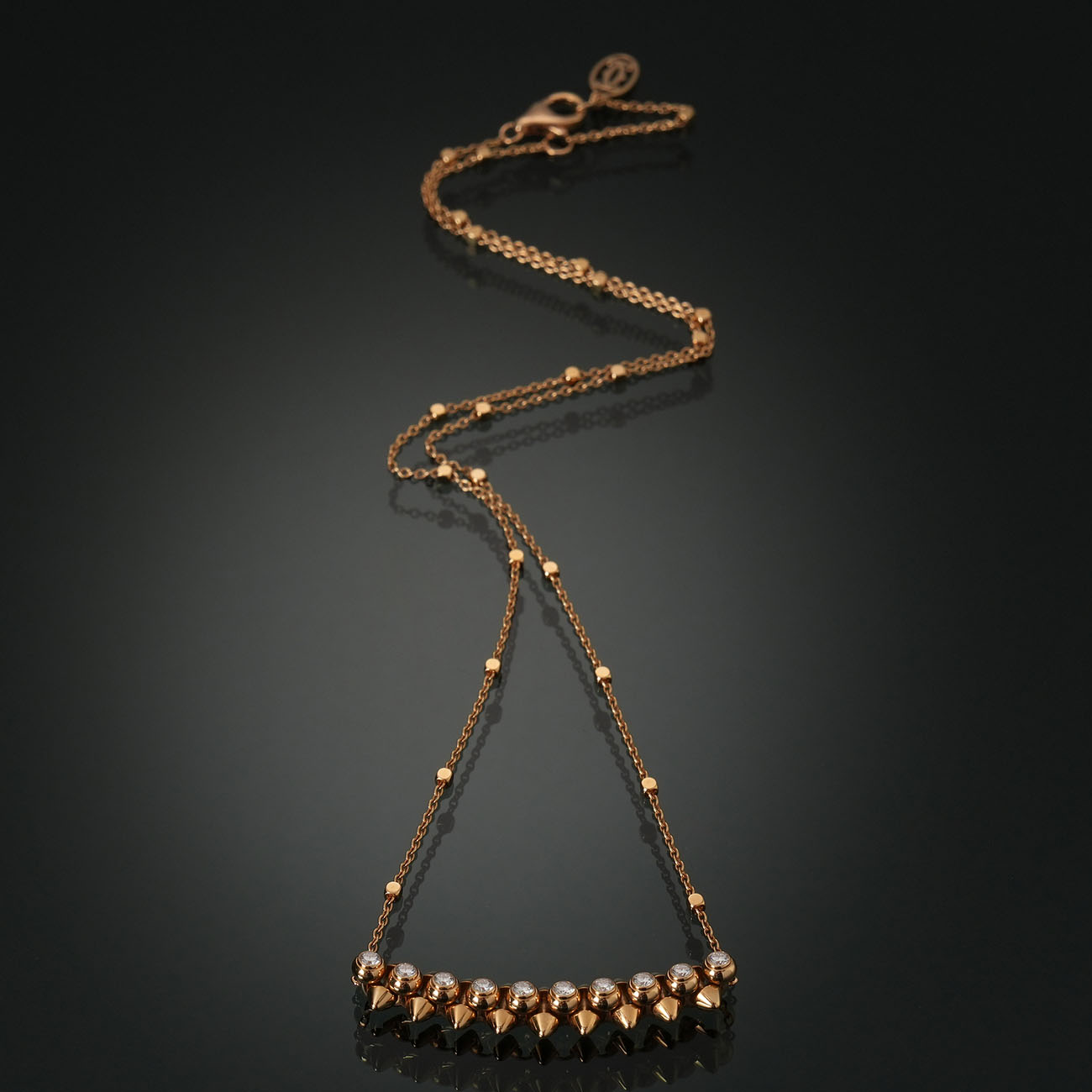 CARTIER(USED)까르띠에 클래쉬 드 까르띠에 다이아 네크리스