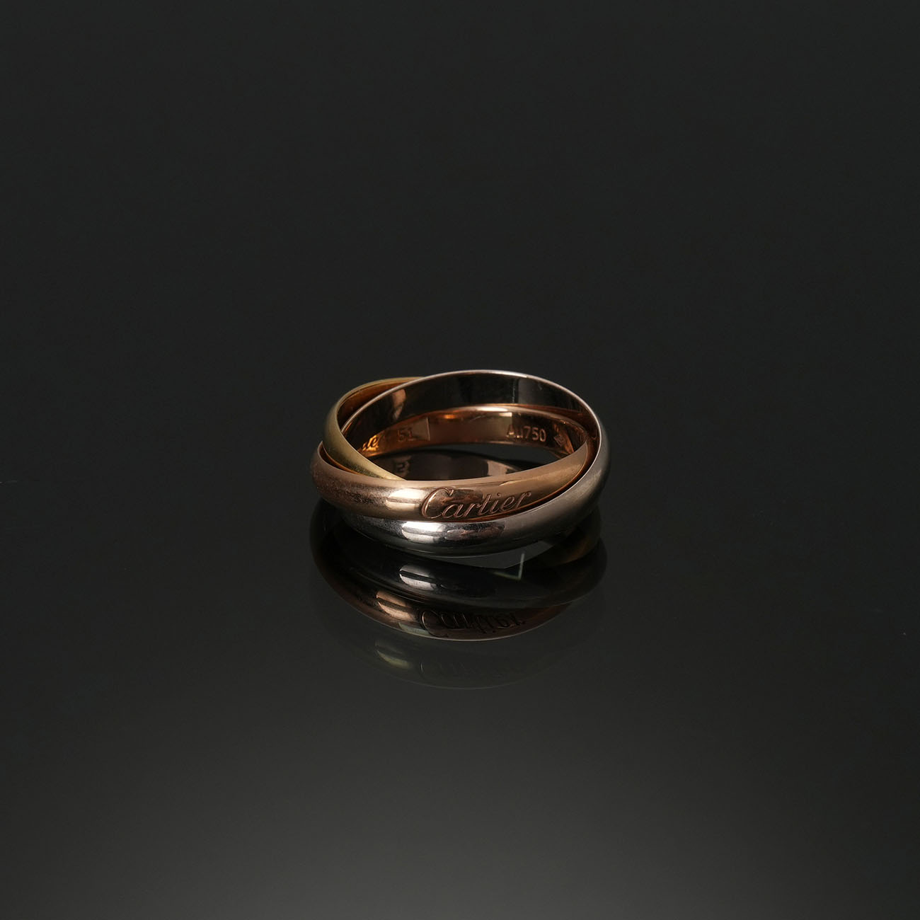 CARTIER(USED)까르띠에 트리니티 스몰 링 #51