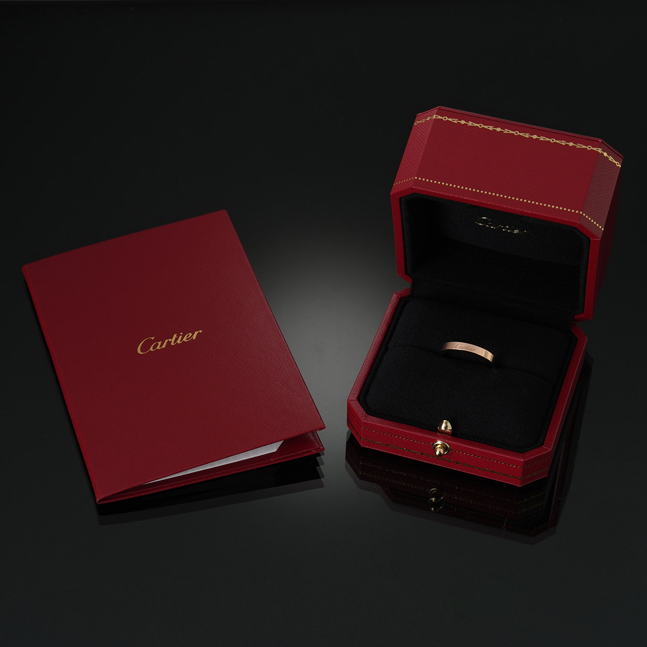CARTIER(USED)까르띠에 C 드 까르띠에 웨딩밴드 #57