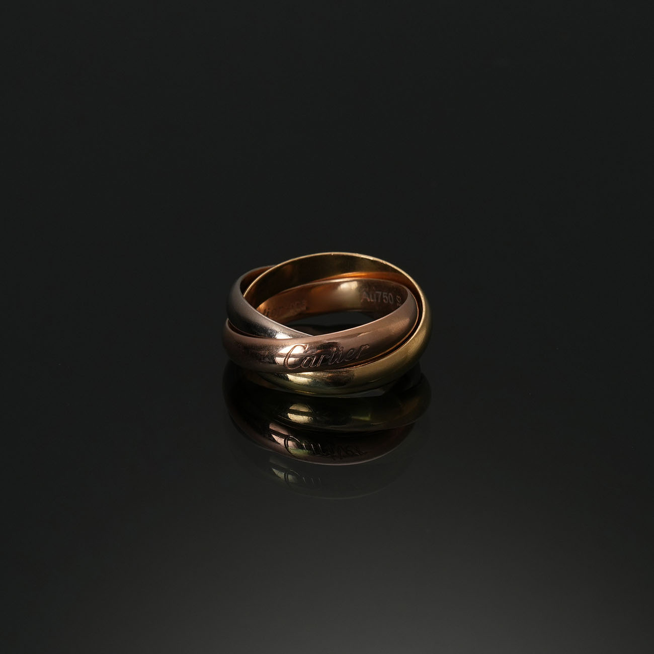 CARTIER(USED)까르띠에 클래식 트리니티링 #50