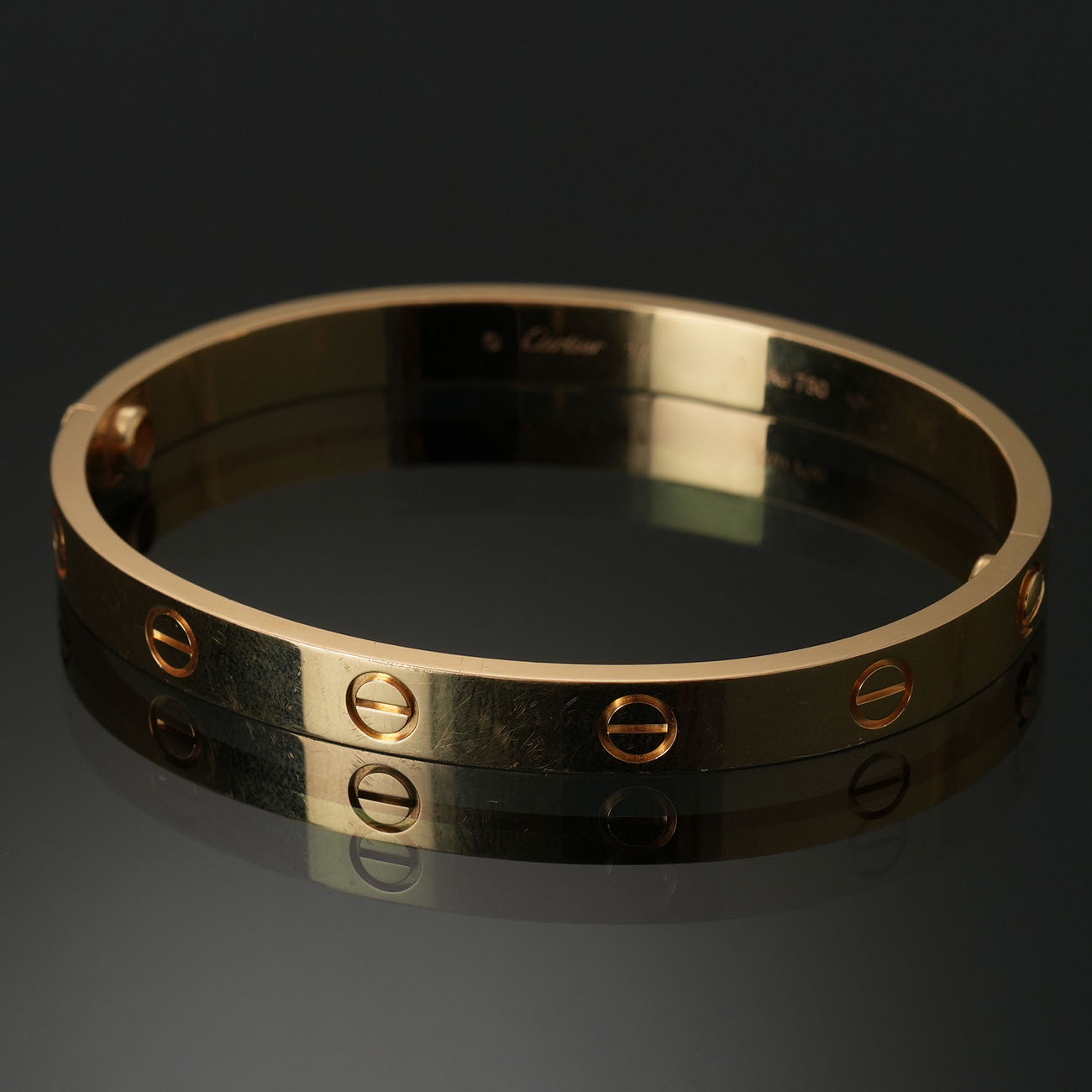 CARTIER(USED)까르띠에 러브 브레이슬릿#17