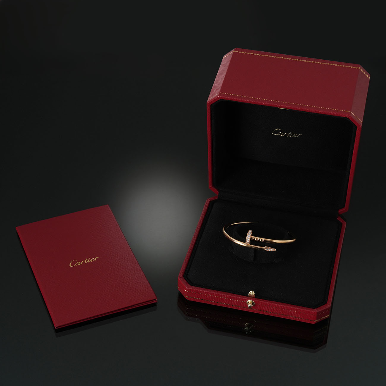 CARTIER(USED)까르띠에 다이아 저스트 앵 끌루 브레이슬릿 #15