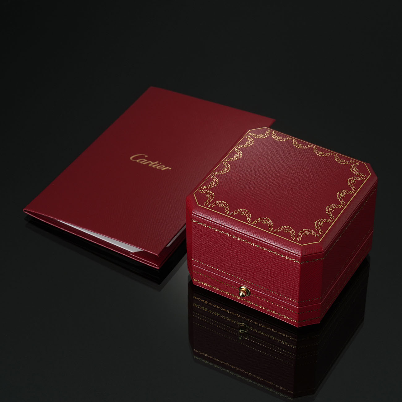 CARTIER(USED)까르띠에 1P 다이아 웨딩밴드 #57
