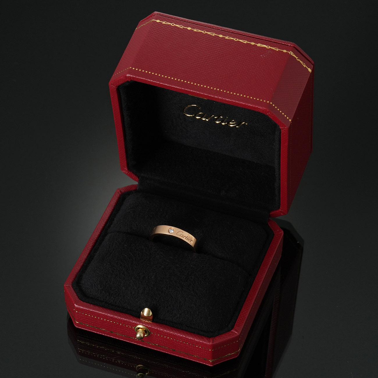 CARTIER(USED)까르띠에 1P C 드 까르띠에 링 #54