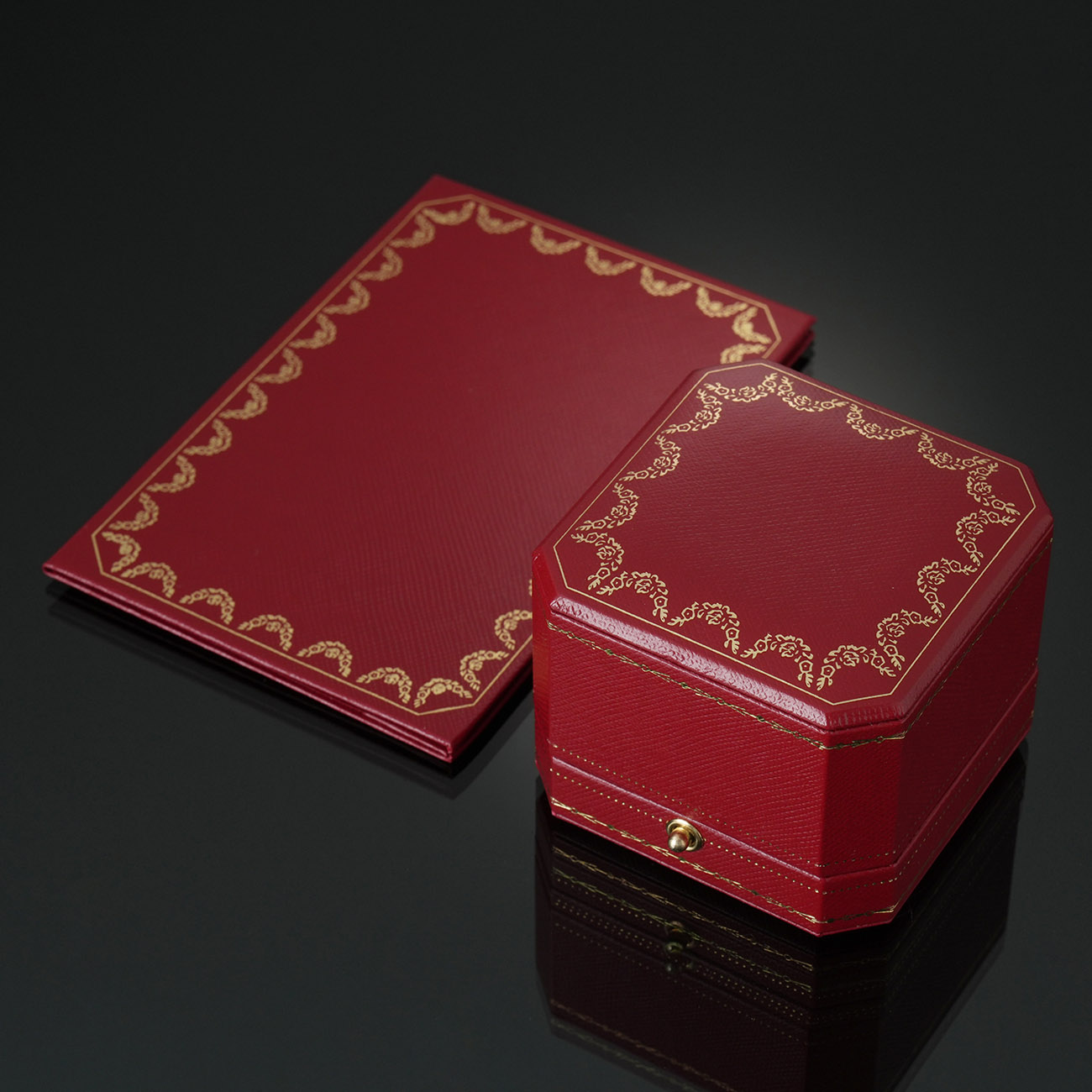 CARTIER(USED)까르띠에 1P 플래티넘 웨딩 링 #67