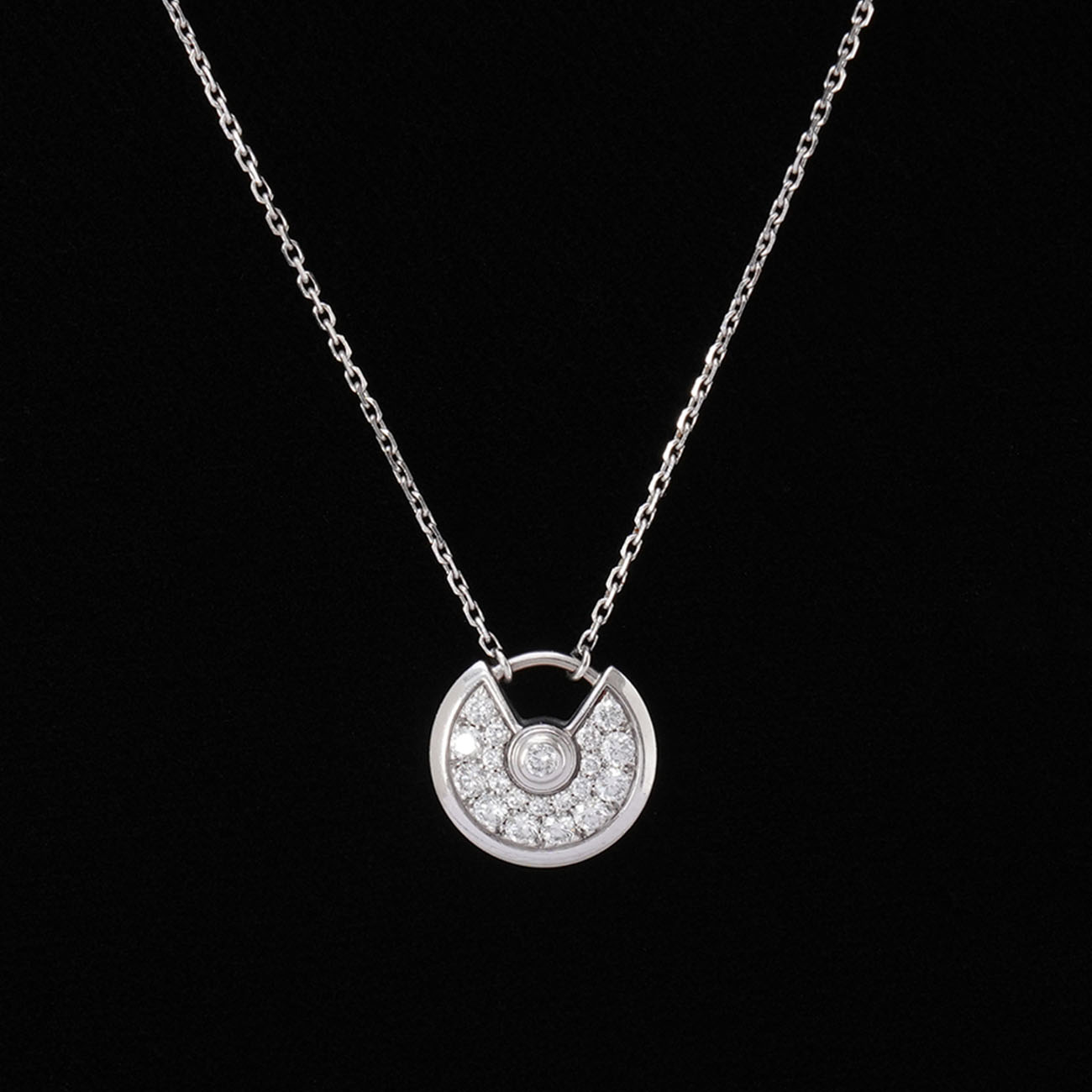 Cartier(USED)까르띠에 아뮬레뜨 드 까르띠에 다이아 네크리스