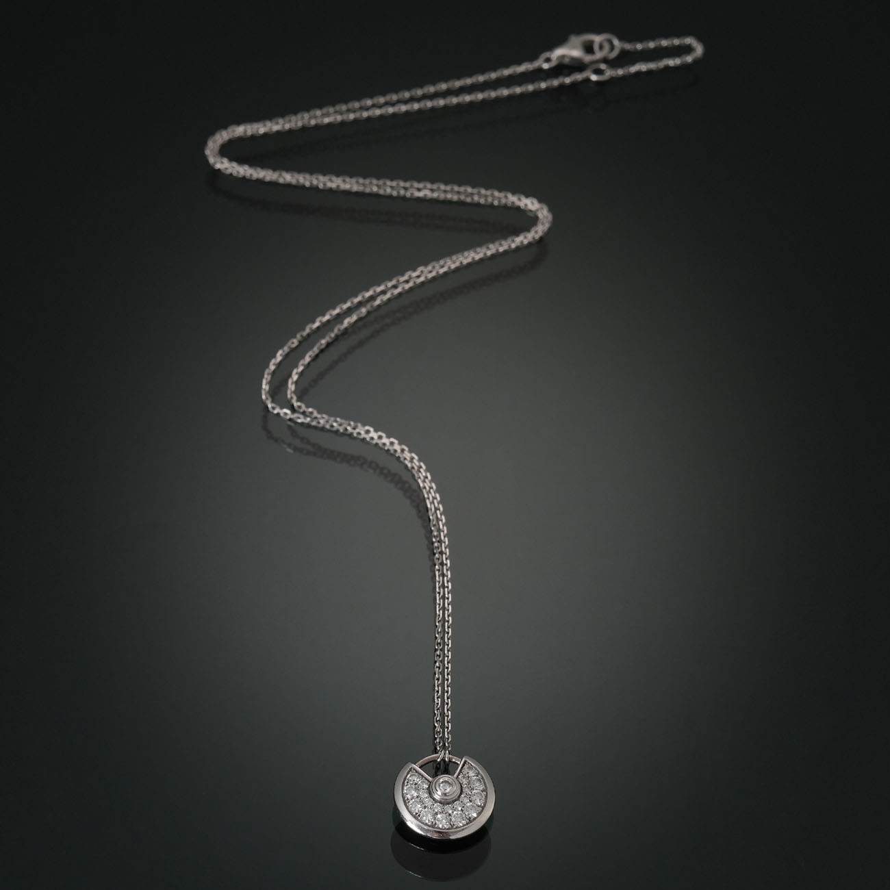 Cartier(USED)까르띠에 아뮬레뜨 드 까르띠에 다이아 네크리스