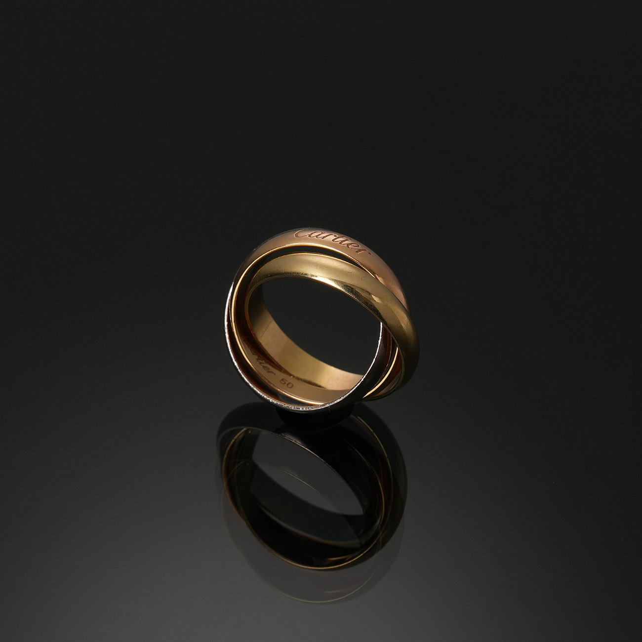 CARTIER(USED)까르띠에 트리니티 링 #50