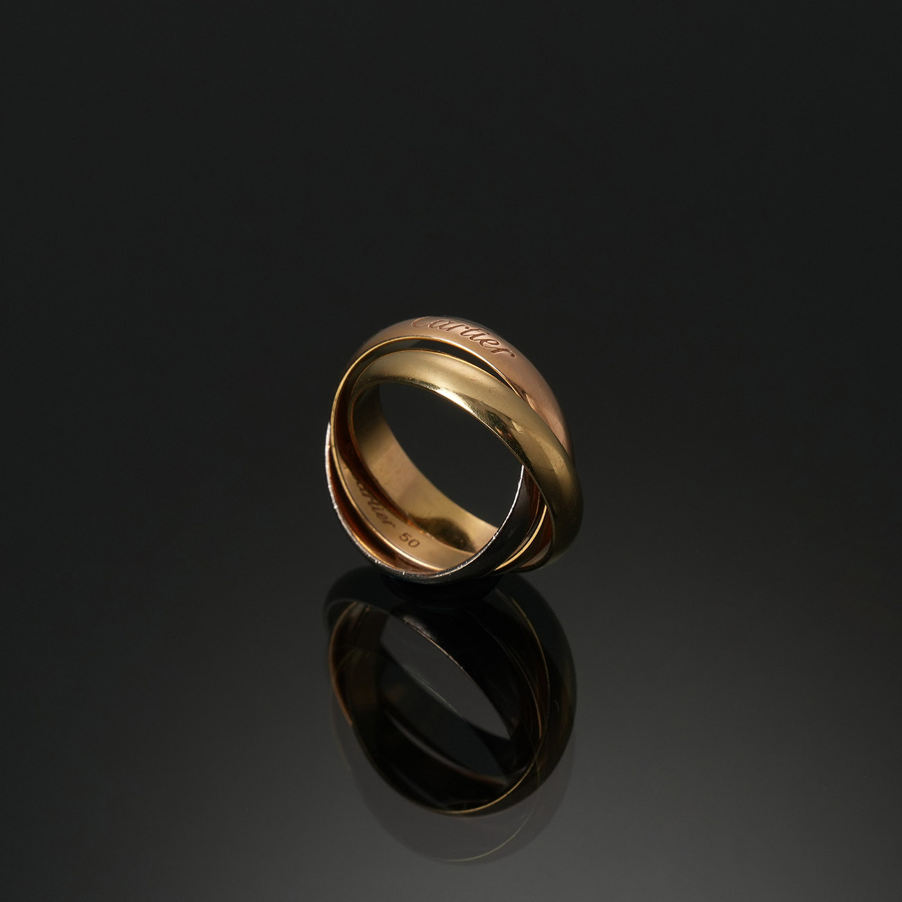 CARTIER(USED)까르띠에 트리니티 링 #50