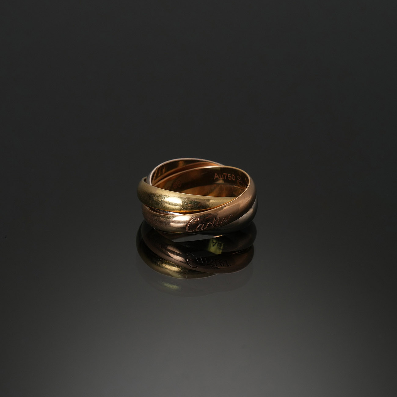 CARTIER(USED)까르띠에 트리니티 링 #50