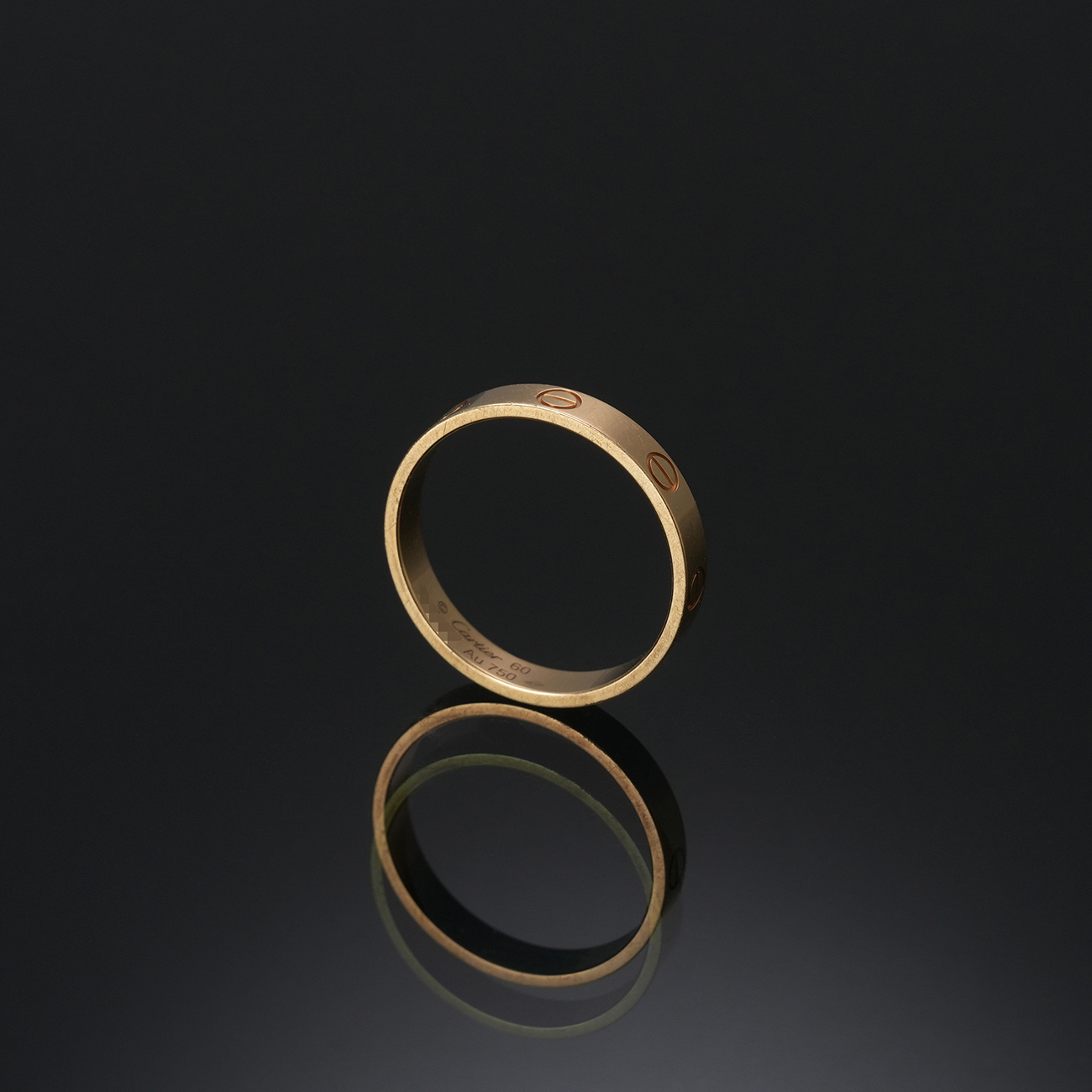CARTIER(USED)까르띠에 러브 웨딩밴드#60