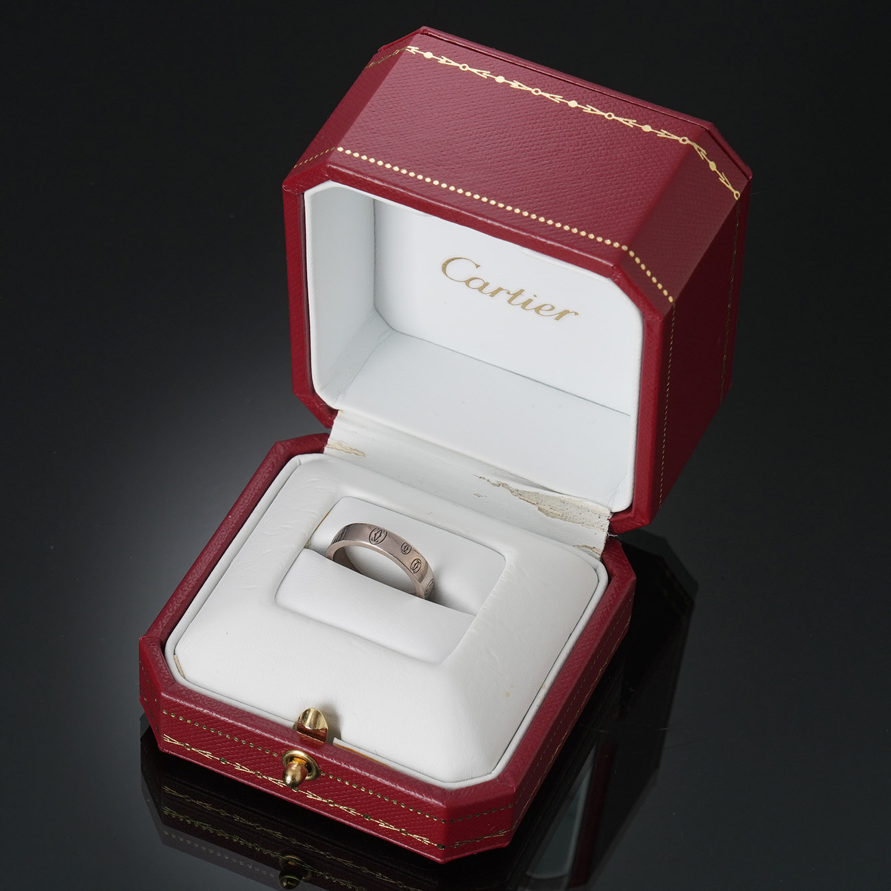 CARTIER(USED)까르띠에 해피버스데이 링#47