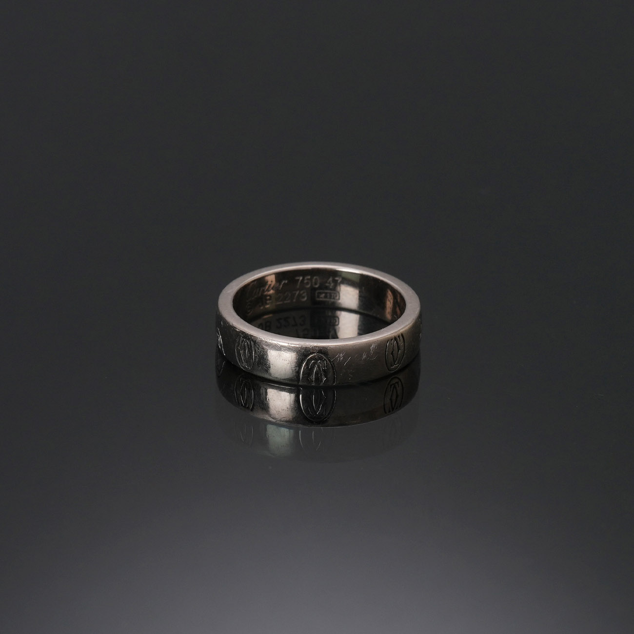 CARTIER(USED)까르띠에 해피버스데이 링#47