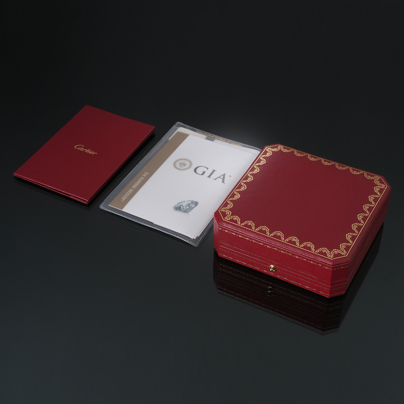 CARTIER(USED)까르띠에 다이아 네크리스 0.23ct