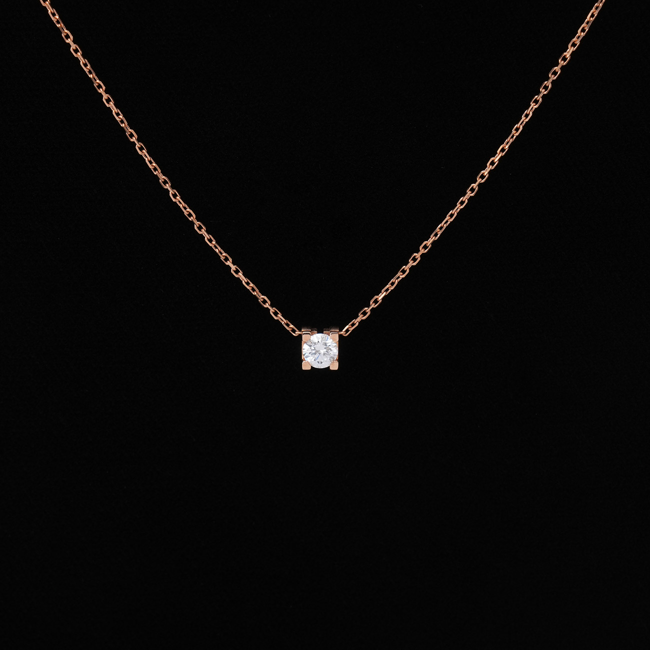 CARTIER(USED)까르띠에 다이아 네크리스 0.23ct