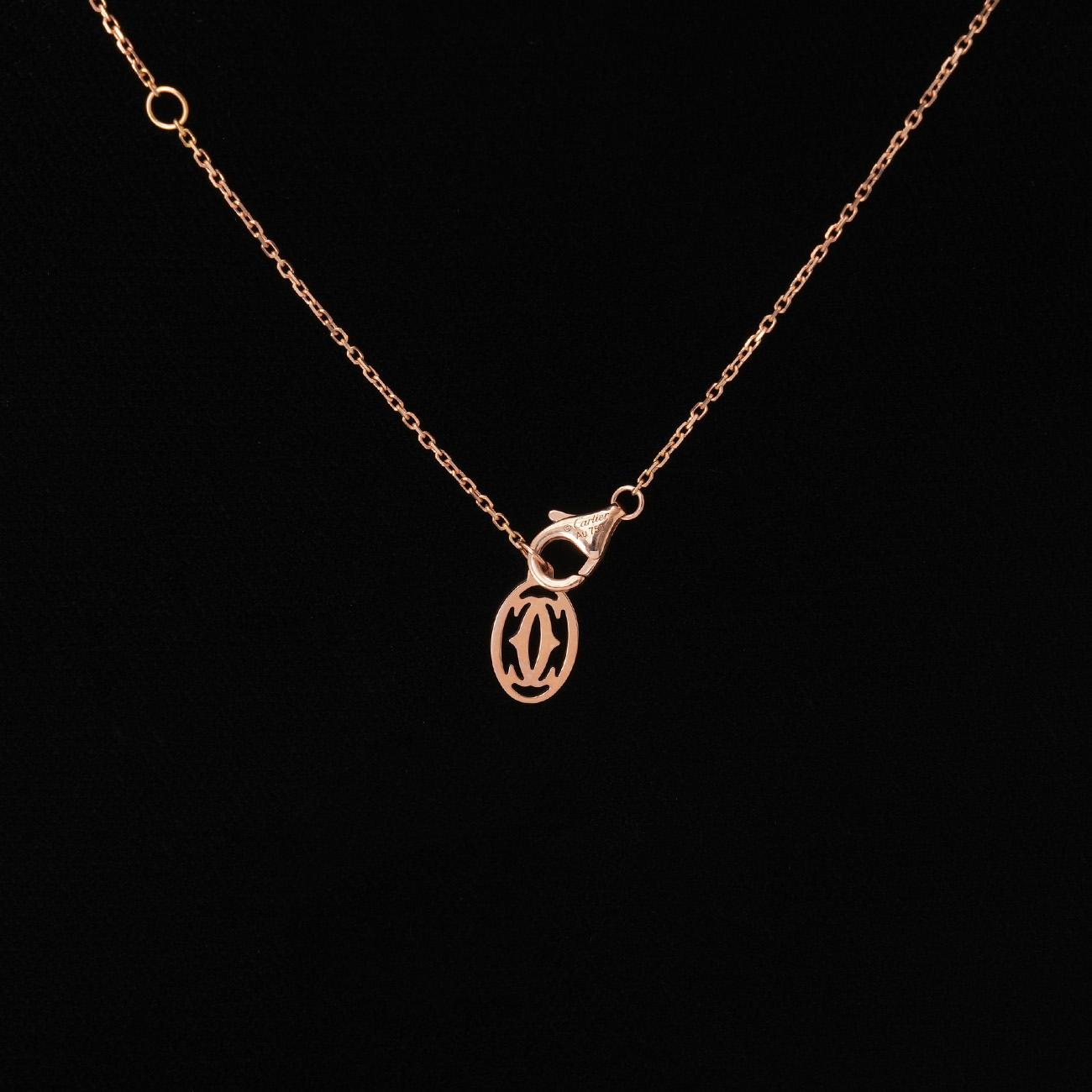 CARTIER(USED)까르띠에 다이아 네크리스 0.23ct