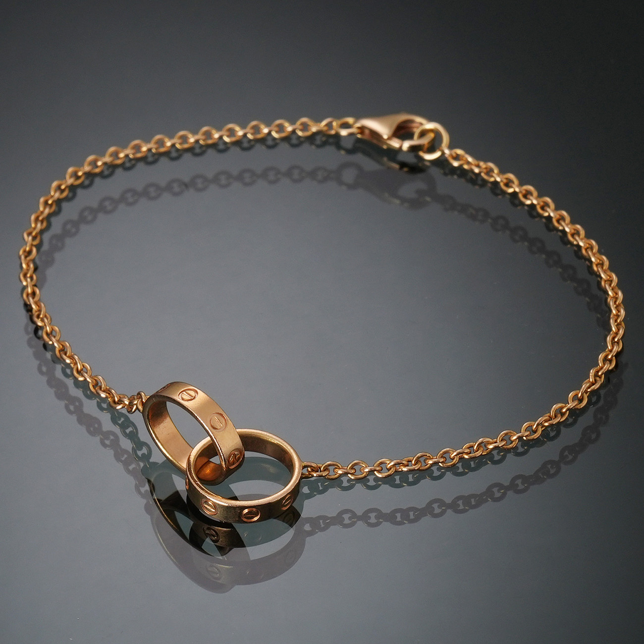 CARTIER(USED)까르띠에 러브 체인 브레이슬릿