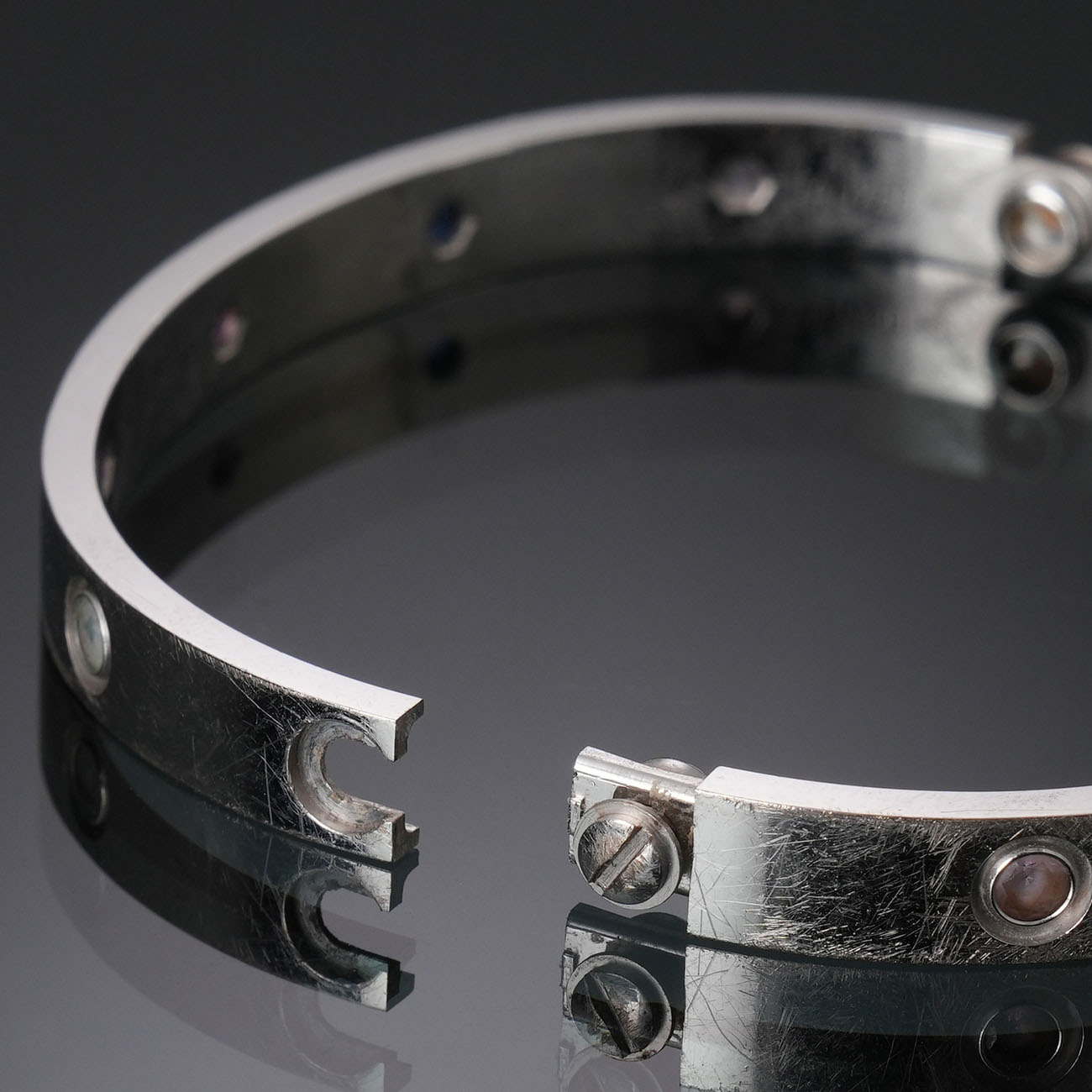 CARTIER(USED)까르띠에 컬러 스톤 러브 브레이슬릿 #17