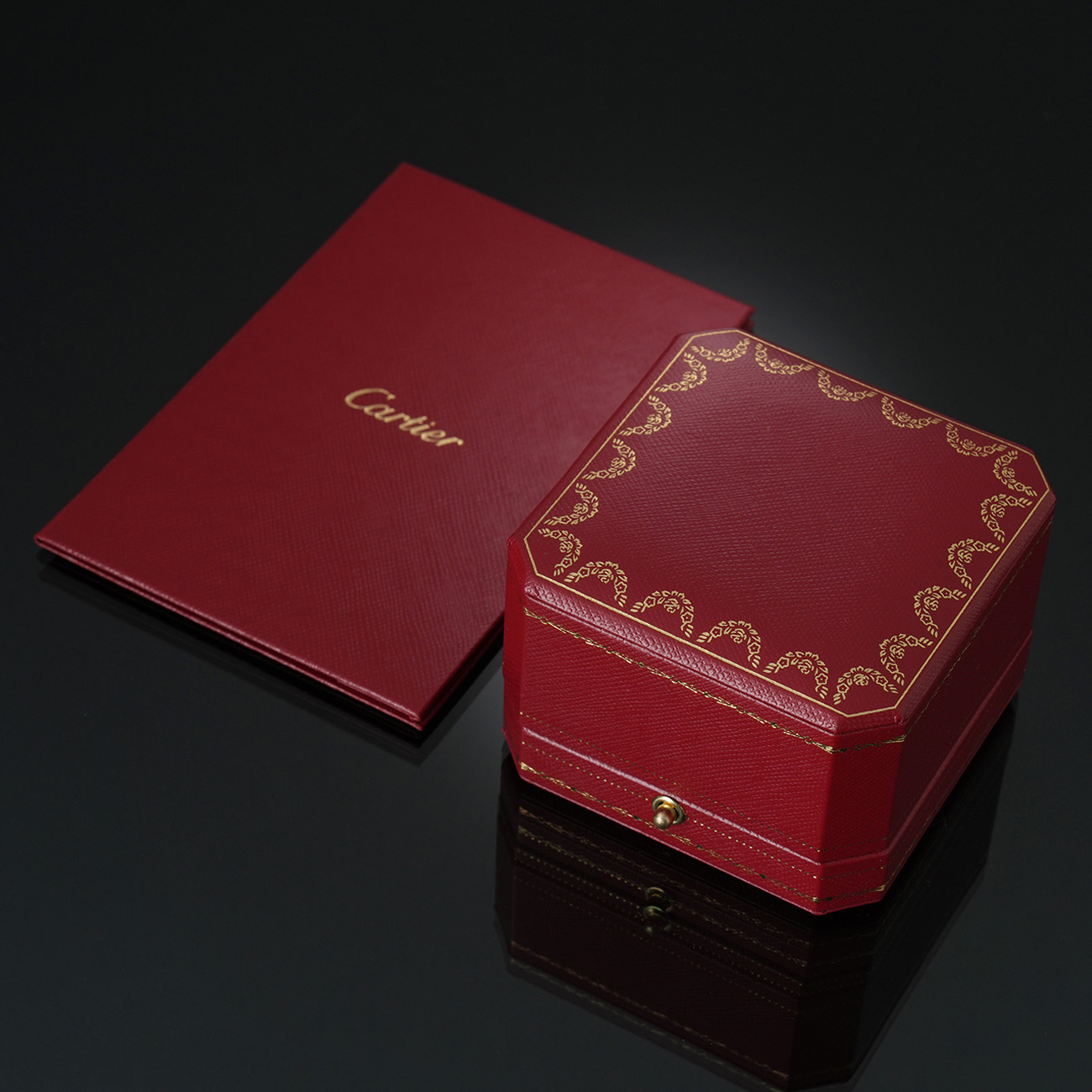 CARTIER(USED)까르띠에 파베 방돔 루이 웨딩밴드 #47