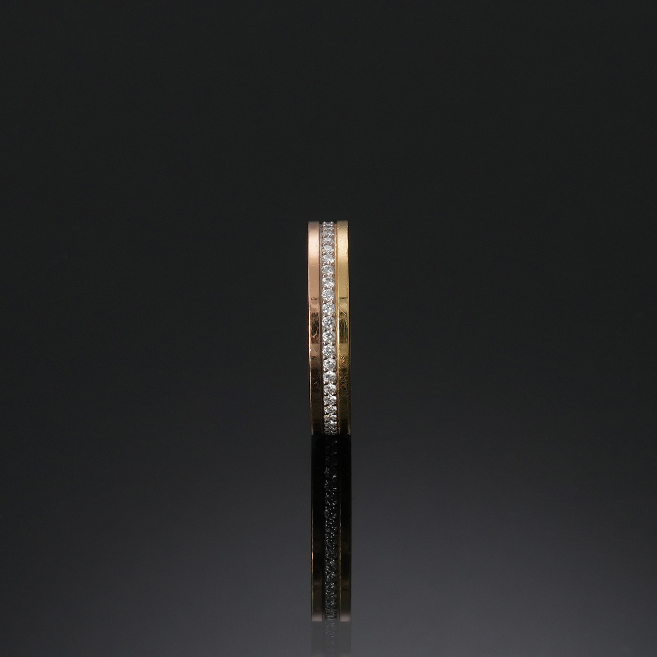 CARTIER(USED)까르띠에 파베 방돔 루이 웨딩밴드 #47
