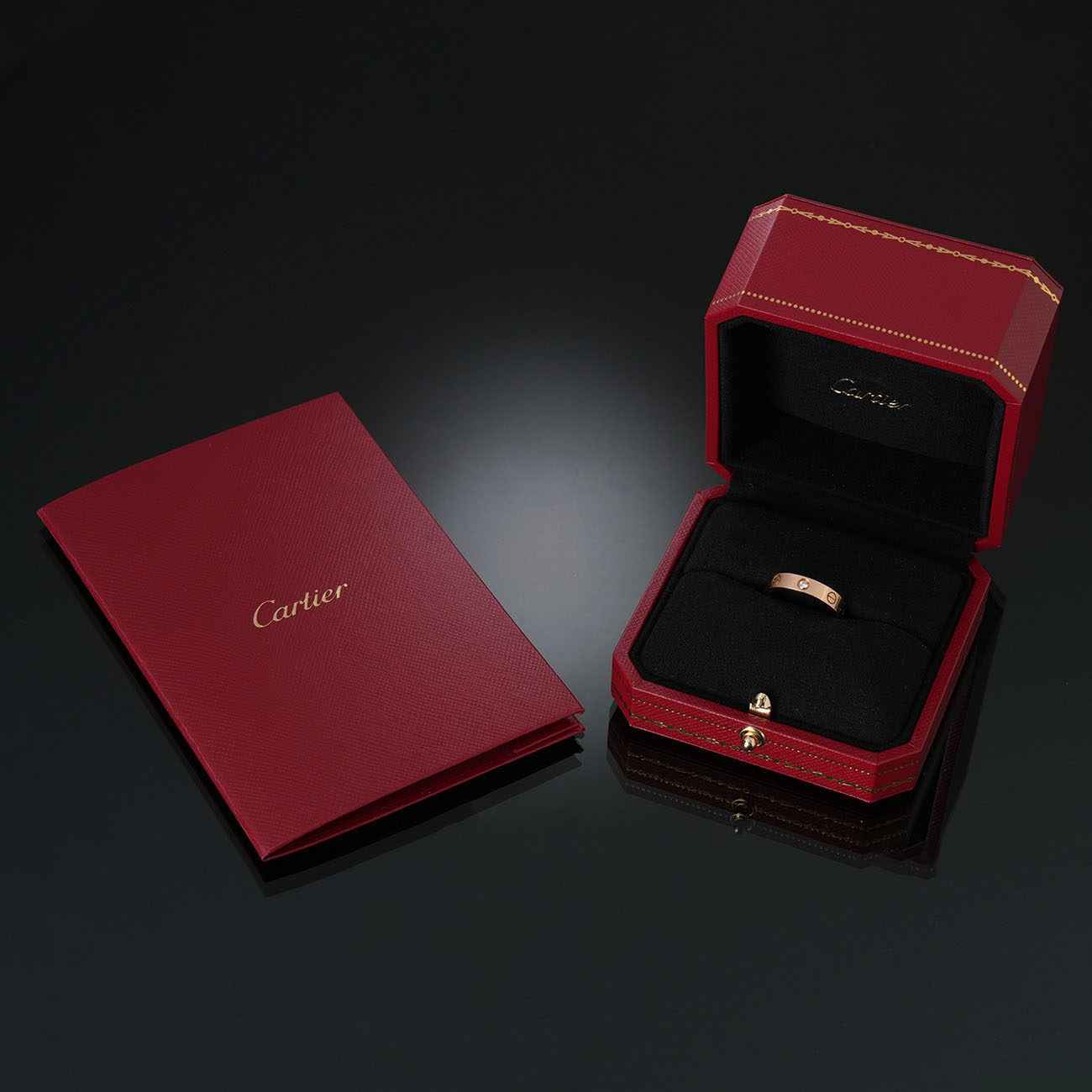 CARTIER(USED)까르띠에 1P 러브링 #52