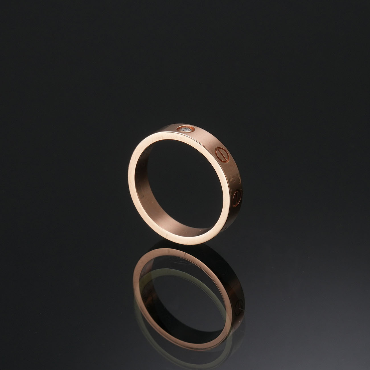 CARTIER(USED)까르띠에 1P 러브링 #52
