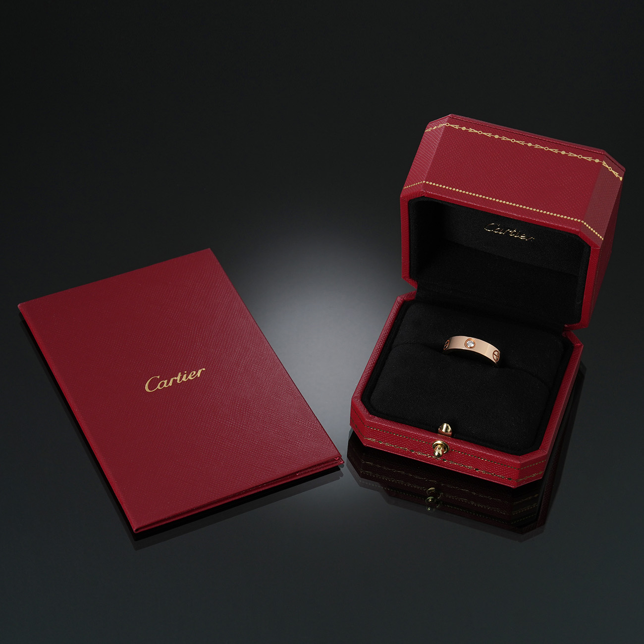 CARTIER(USED)까르띠에 3P 러브링 #58