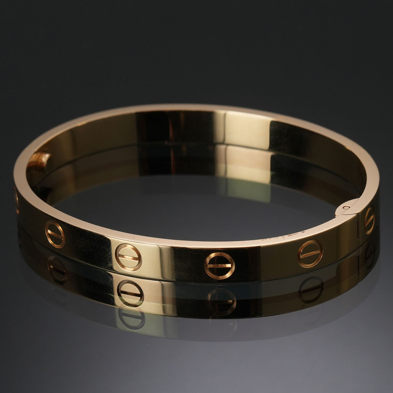 CARTIER(USED)까르띠에 러브 클래식 브레이슬릿 #16