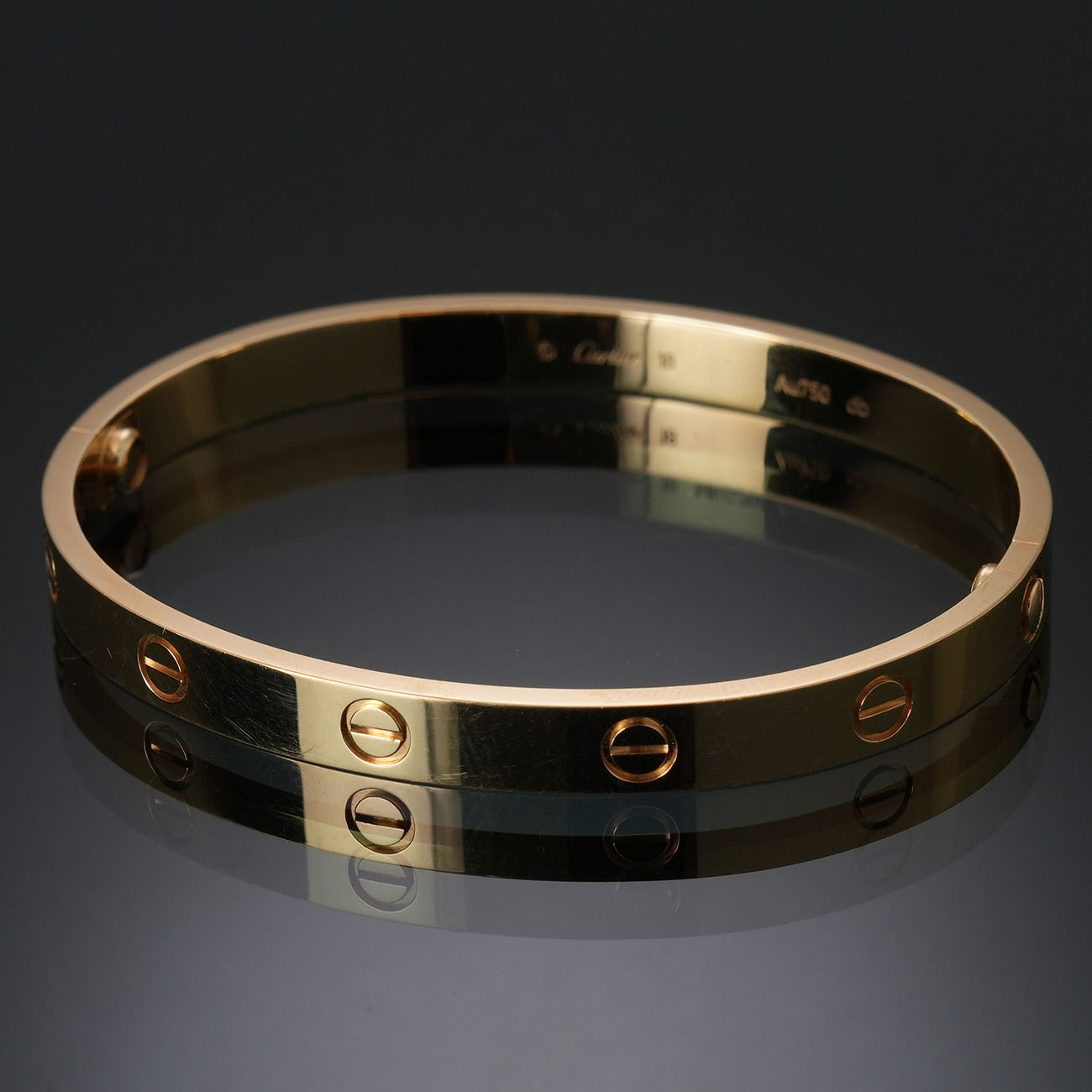 CARTIER(USED)까르띠에 러브 브레이슬릿 #18