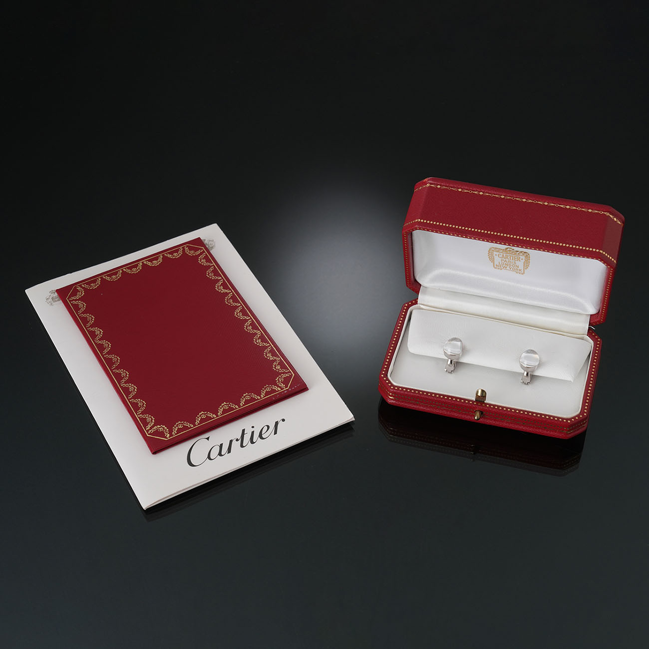 CARTIER(USED)까르띠에 다이아 이어링