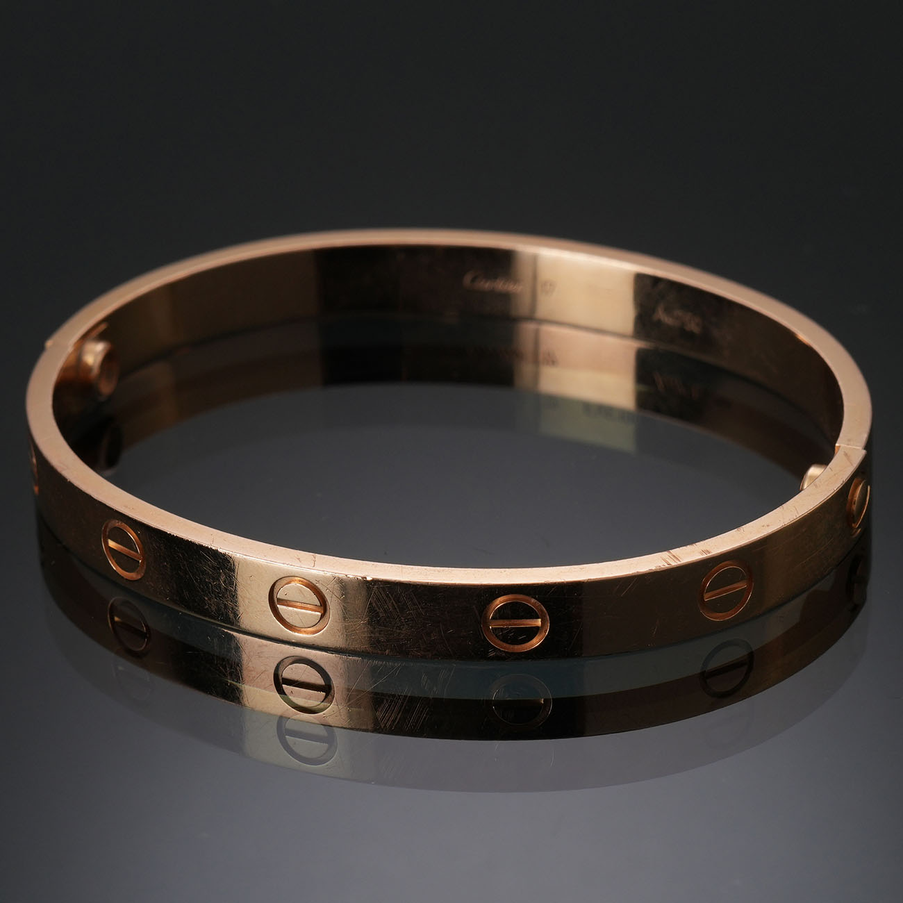 CARTIER(USED)까르띠에 러브 브레이슬릿 #17