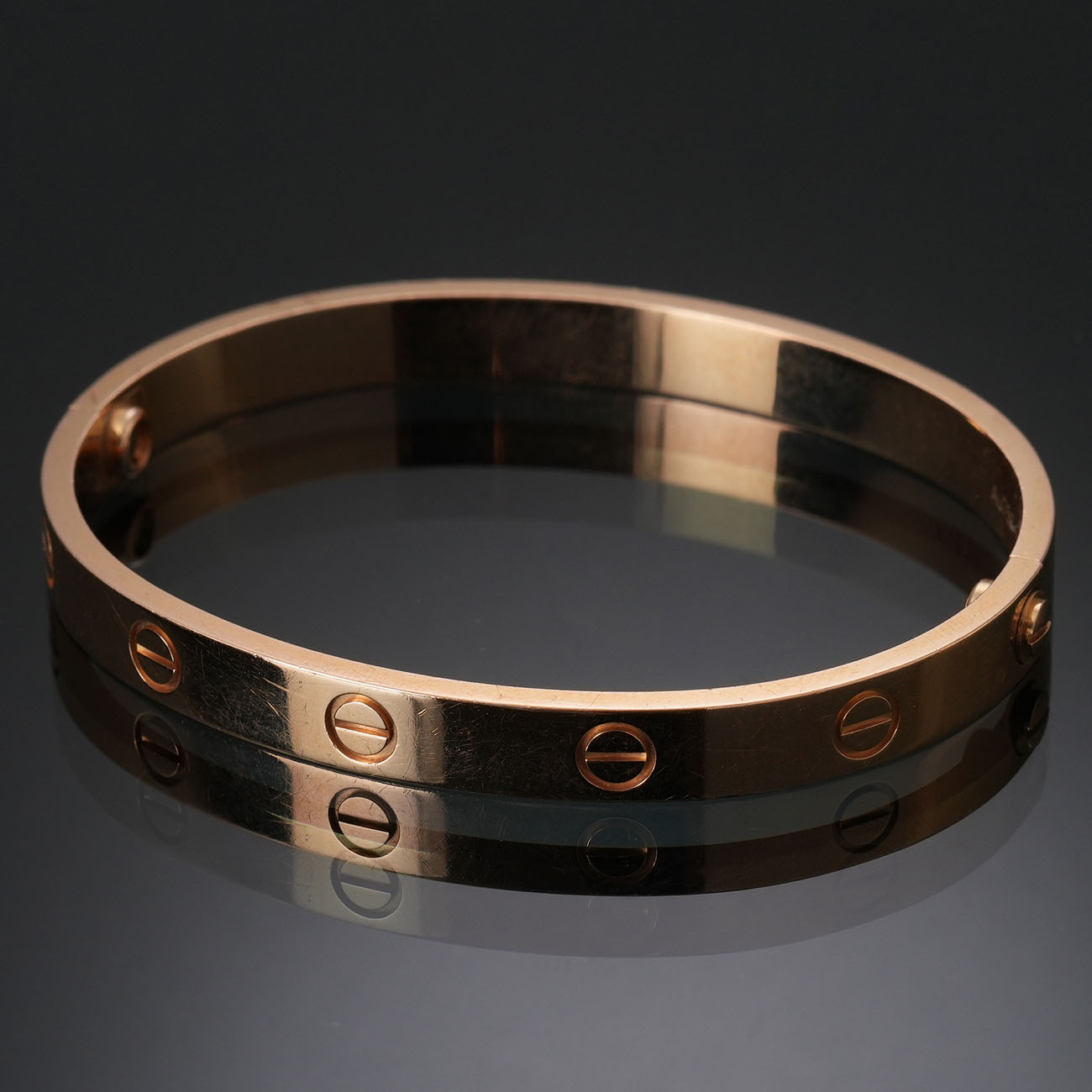 CARTIER(USED)까르띠에 러브 브레이슬릿 #17