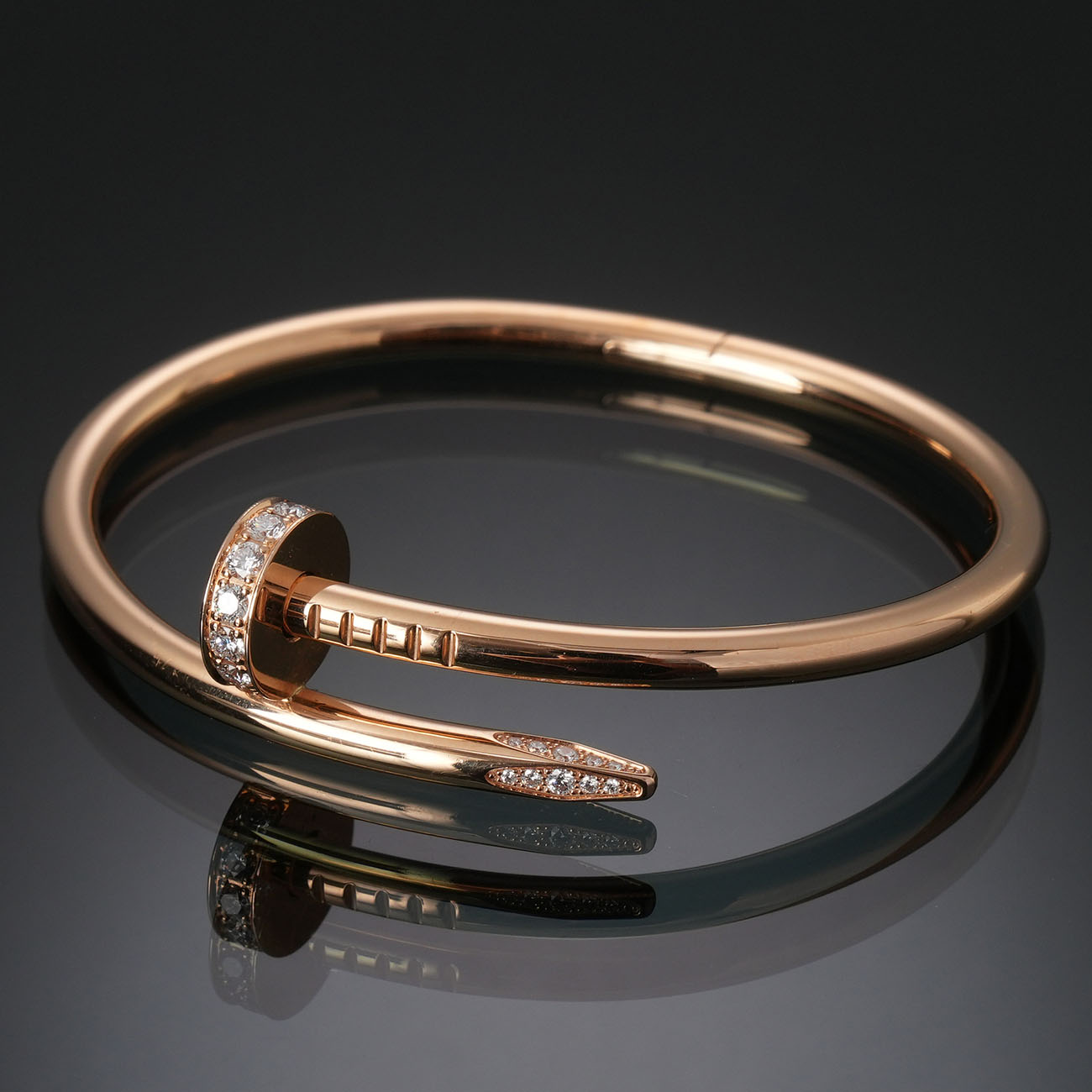 CARTIER(USED)까르띠에 다이아 저스트 앵 끌루 브레이슬릿 클래식 #15