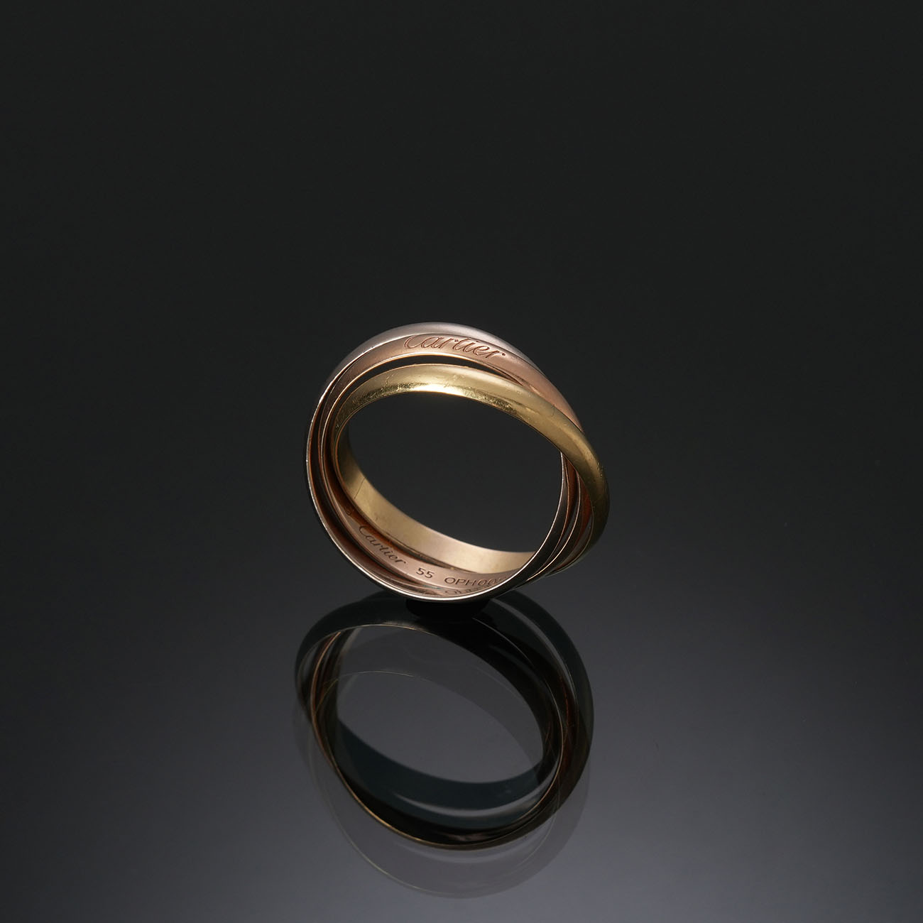 CARTIER(USED)까르띠에 트리니티 스몰 링#55